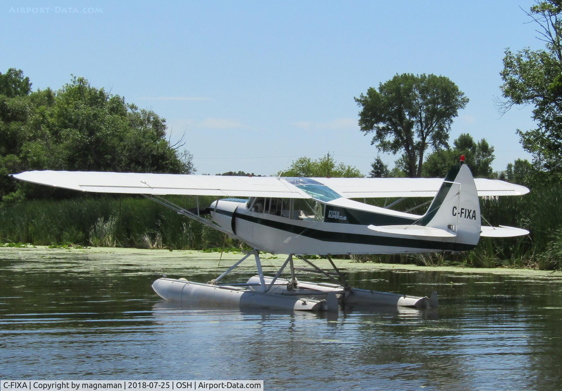 C-FIXA, 1978 Piper PA-18-150 Super Cub C/N 18-7809068, at seaplane base