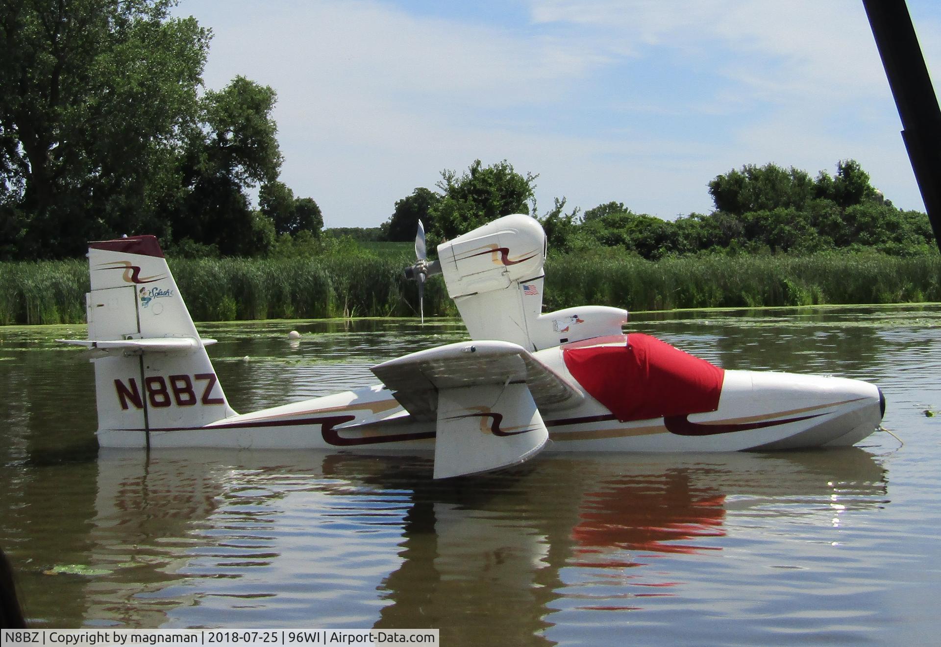 N8BZ, 1976 Consolidated Aeronautics Inc. Lake LA-4-200 C/N 761, at EAA sea plane base
