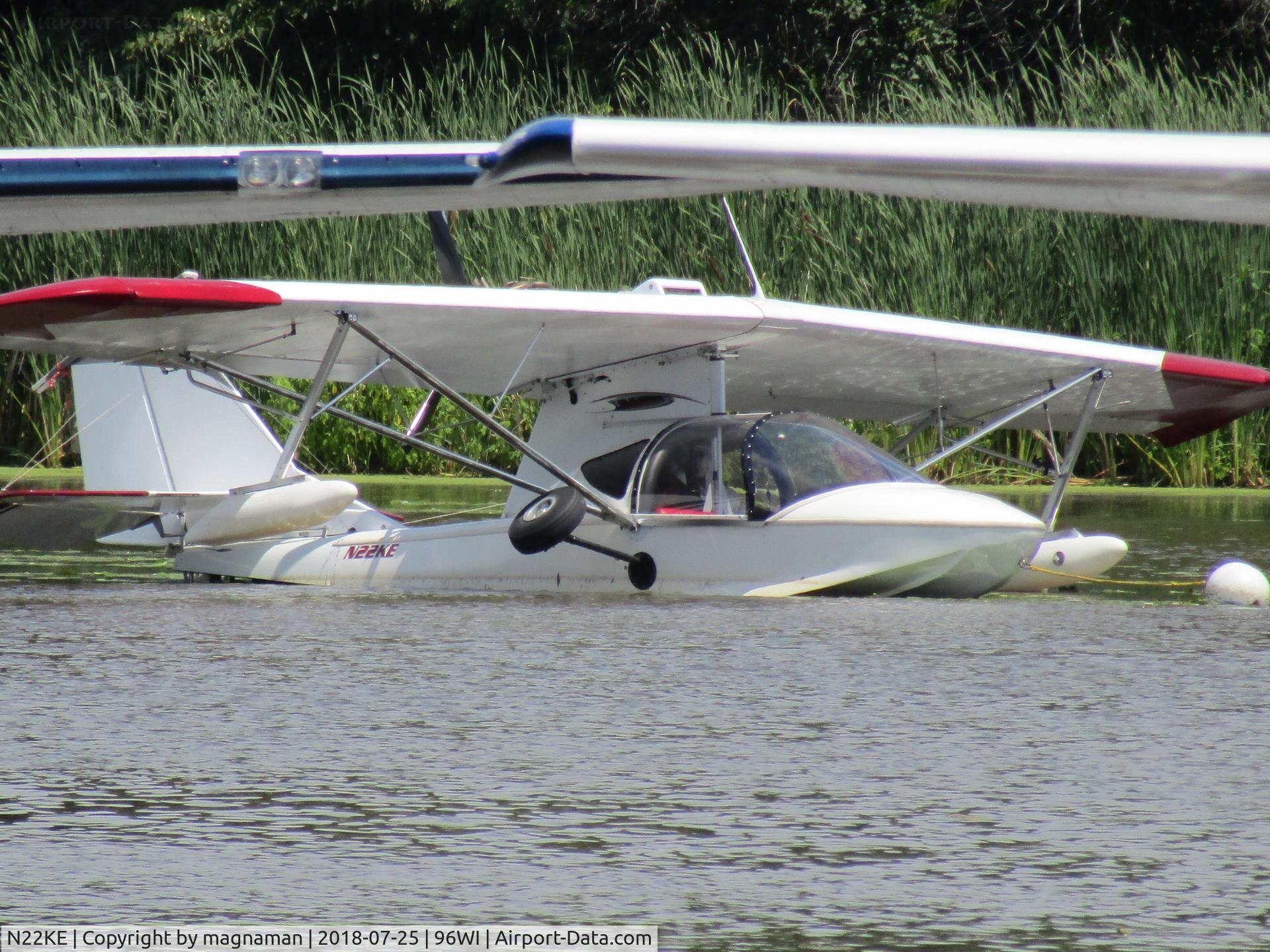 N22KE, Progressive Aerodyne Searey C/N 001 (N22KE), sea plane base