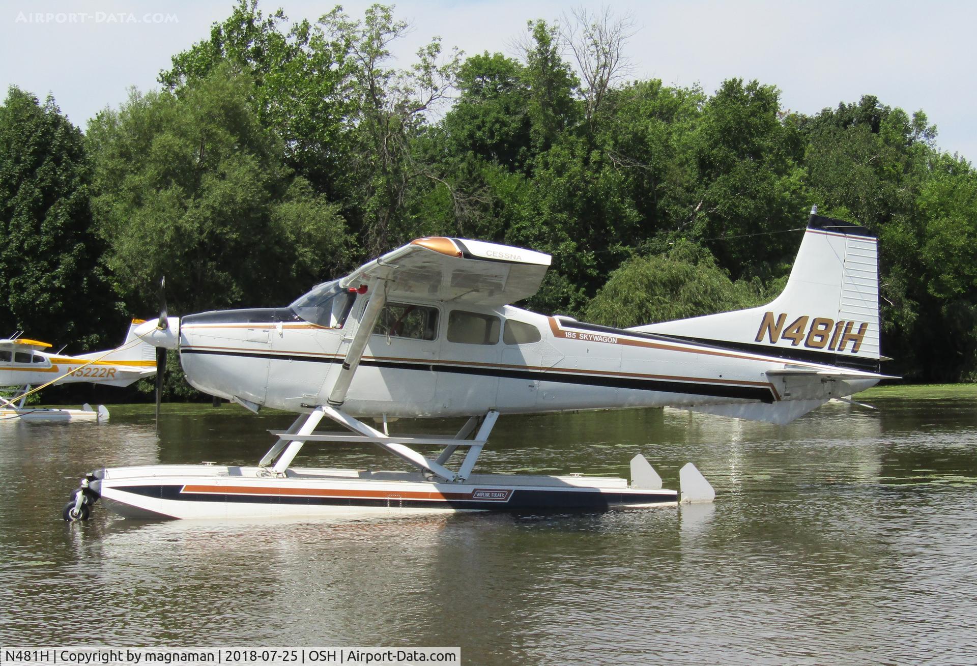 N481H, 1961 Cessna 185 Skywagon C/N 185-0116, smart floater