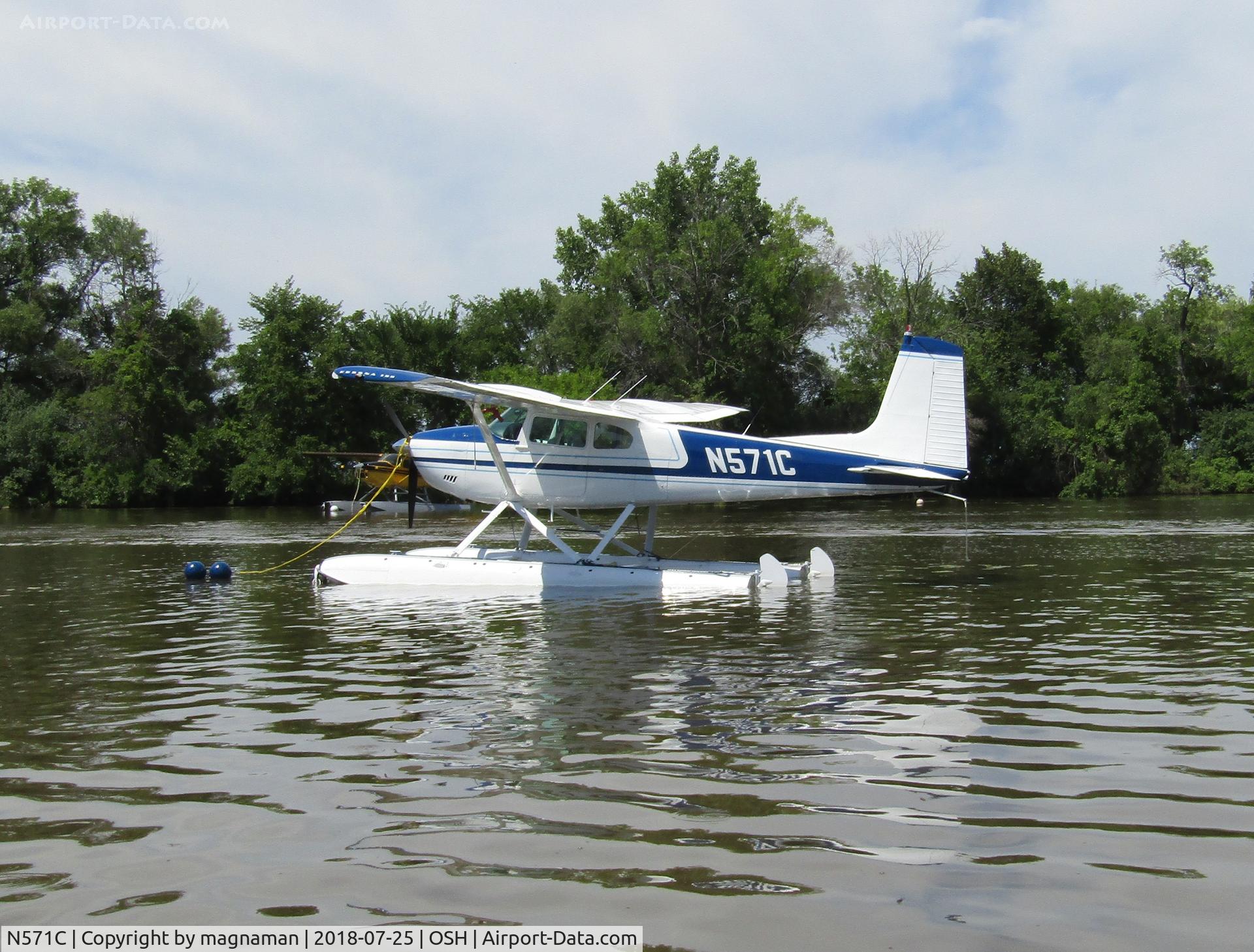 N571C, 1957 Cessna 180A C/N 32785, nice old cessna