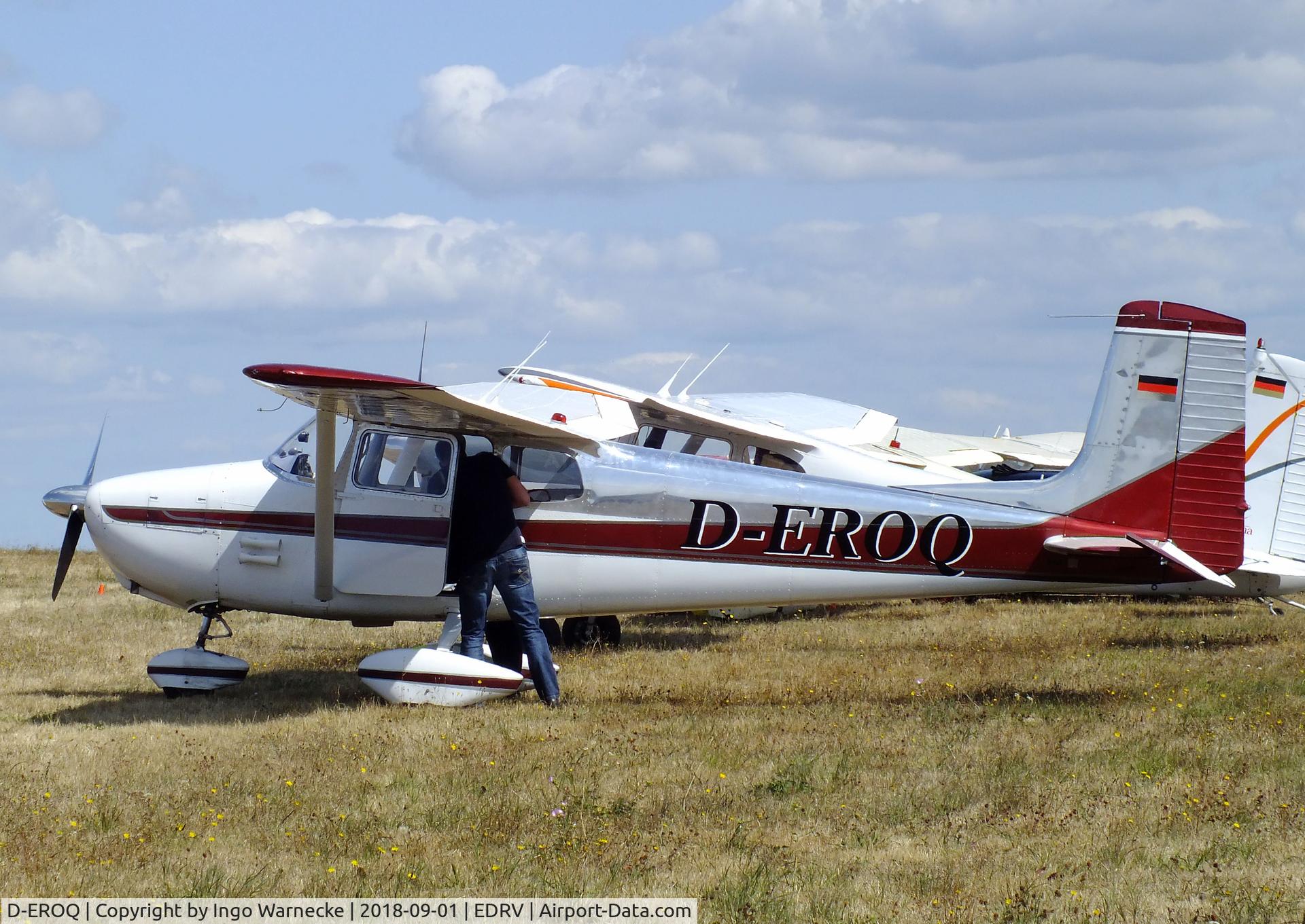 D-EROQ, 1958 Cessna 172 C/N 46233, Cessna 172 at the 2018 Flugplatzfest Wershofen