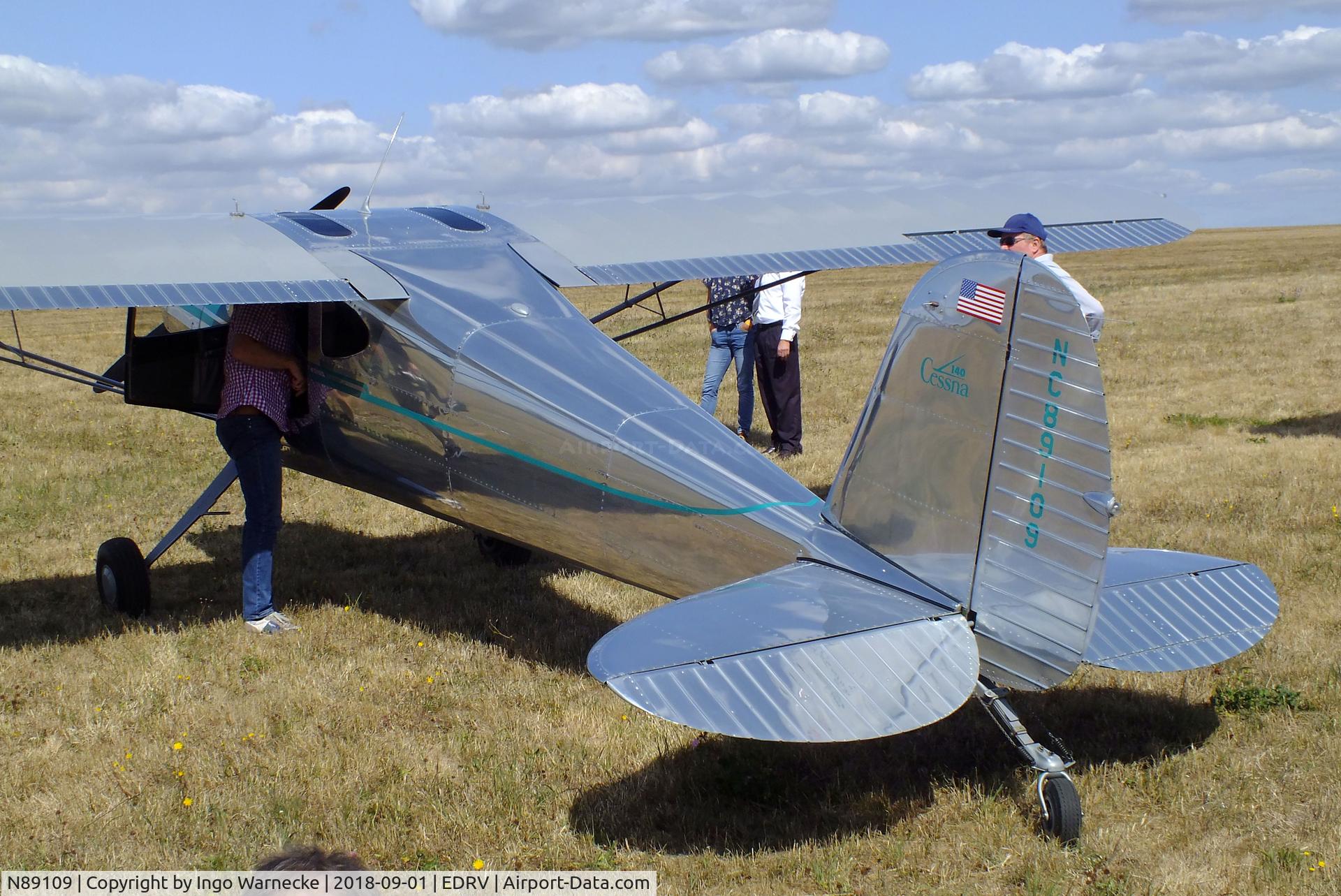 N89109, 1946 Cessna 140 C/N 8117, Cessna 140 at the 2018 Flugplatzfest Wershofen