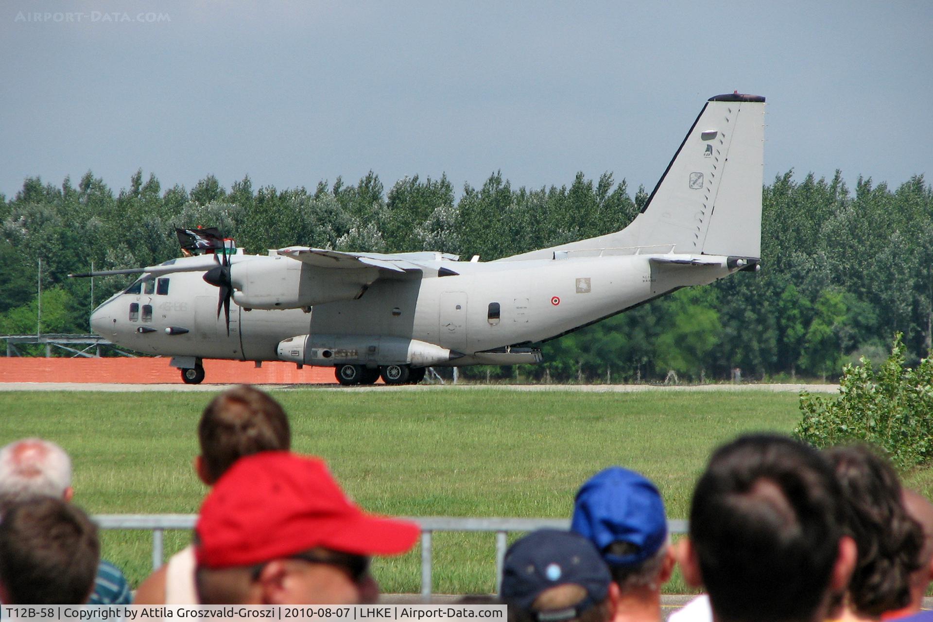 T12B-58, CASA C-212-100 Aviocar C/N 111, LHKE Kecskemét Air Base, International Air Show, Hungary