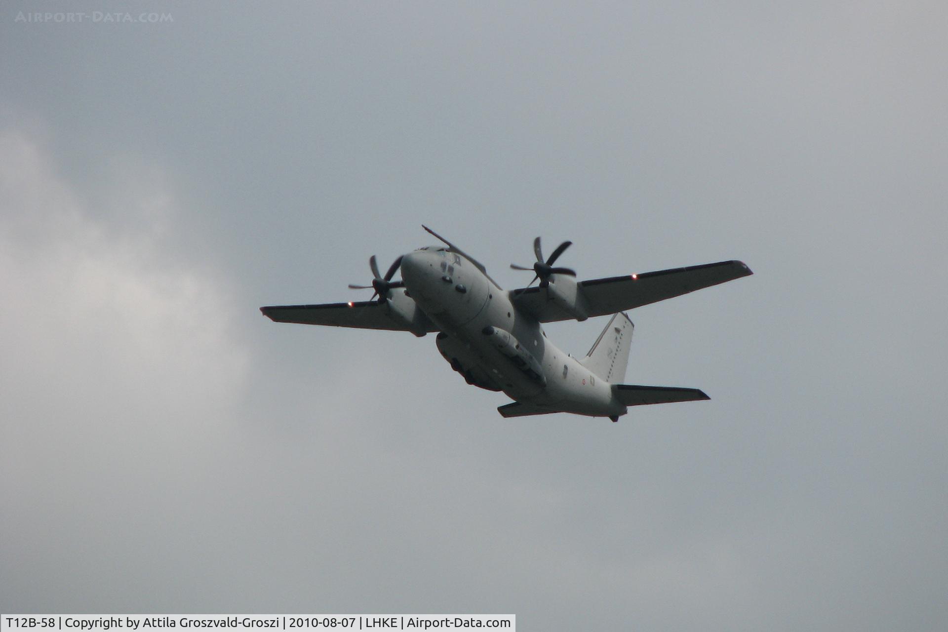 T12B-58, CASA C-212-100 Aviocar C/N 111, LHKE Kecskemét Air Base, International Air Show, Hungary