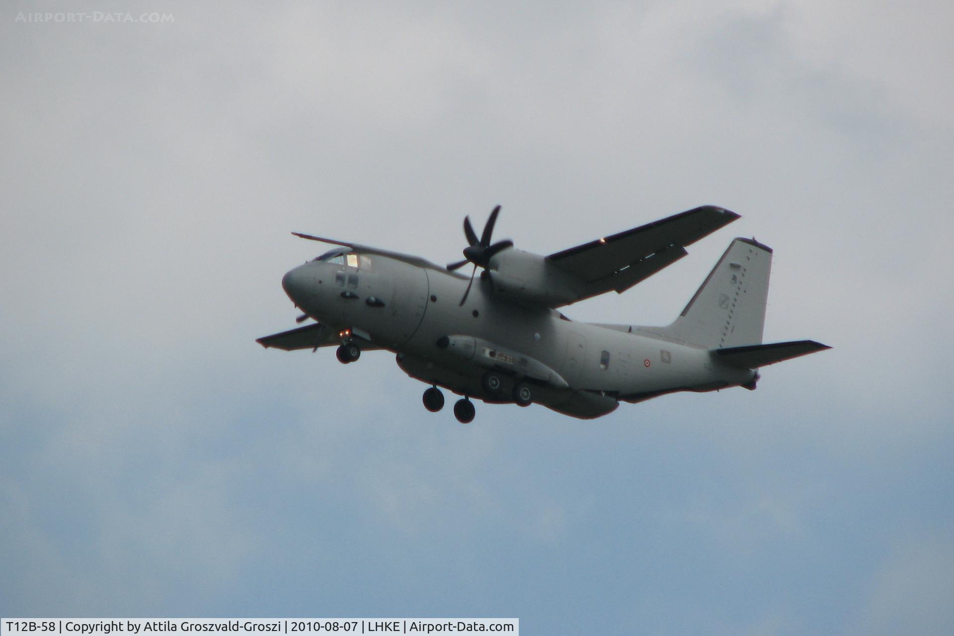 T12B-58, CASA C-212-100 Aviocar C/N 111, LHKE Kecskemét Air Base, International Air Show, Hungary