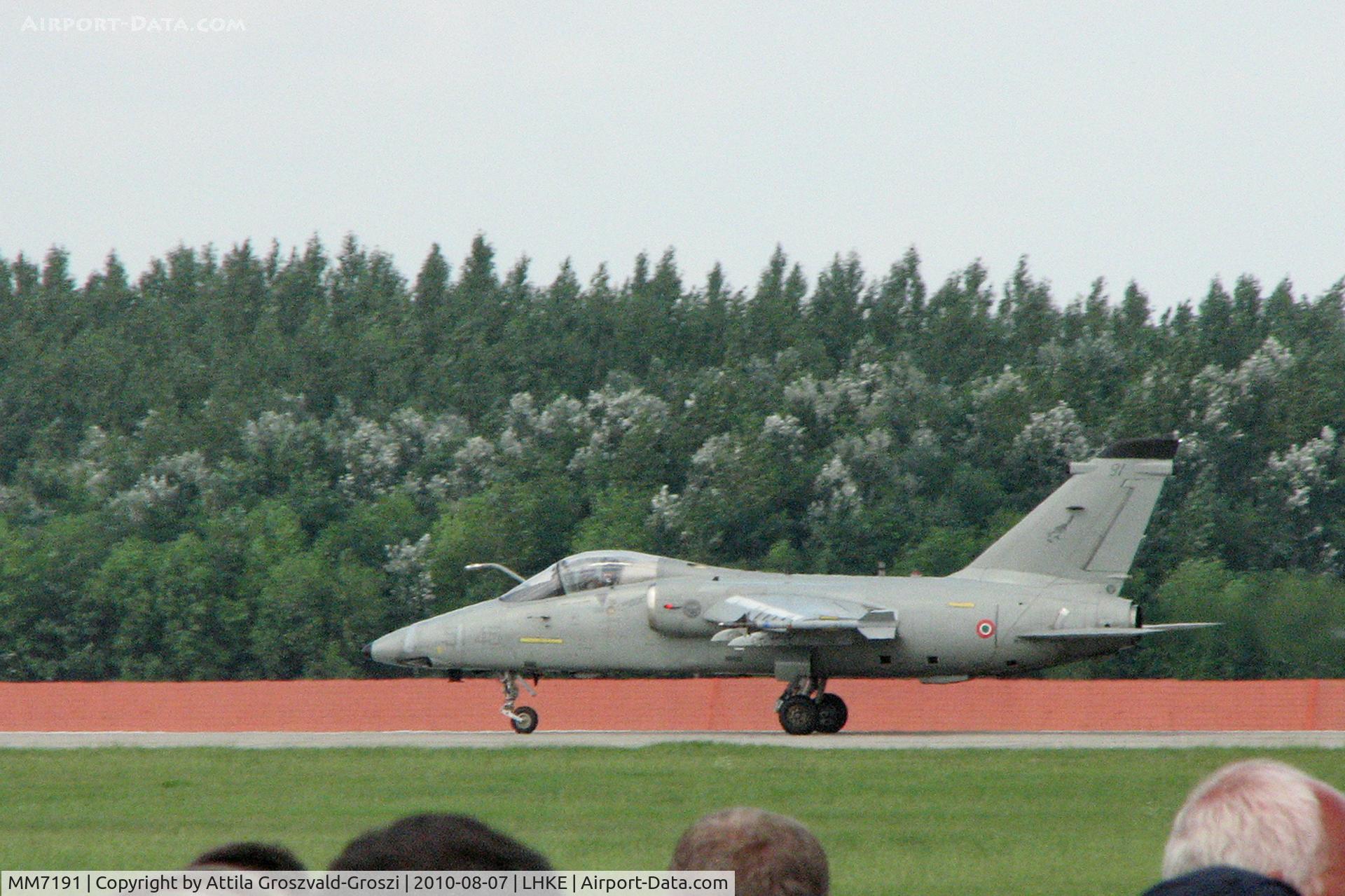 MM7191, AMX International AMX ACOL C/N IX103, LHKE Kecskemét Air Base, International Air Show, Hungary