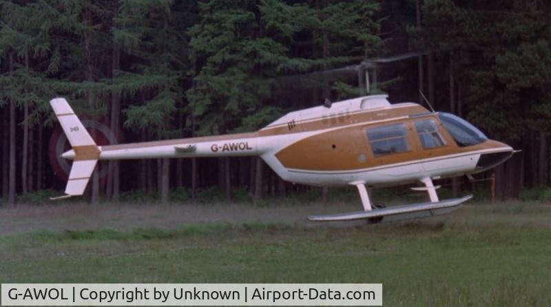G-AWOL, 1968 Bell 206B JetRanger II C/N 239, 1973-74