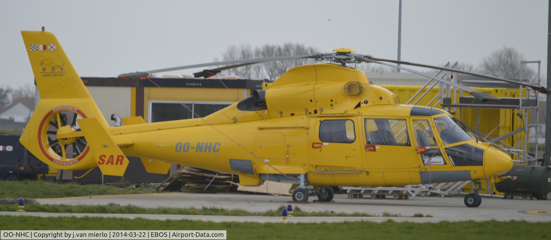 OO-NHC, 1998 Aérospatiale AS-365N-2 Dauphin C/N 6540, Ostend, Belgium