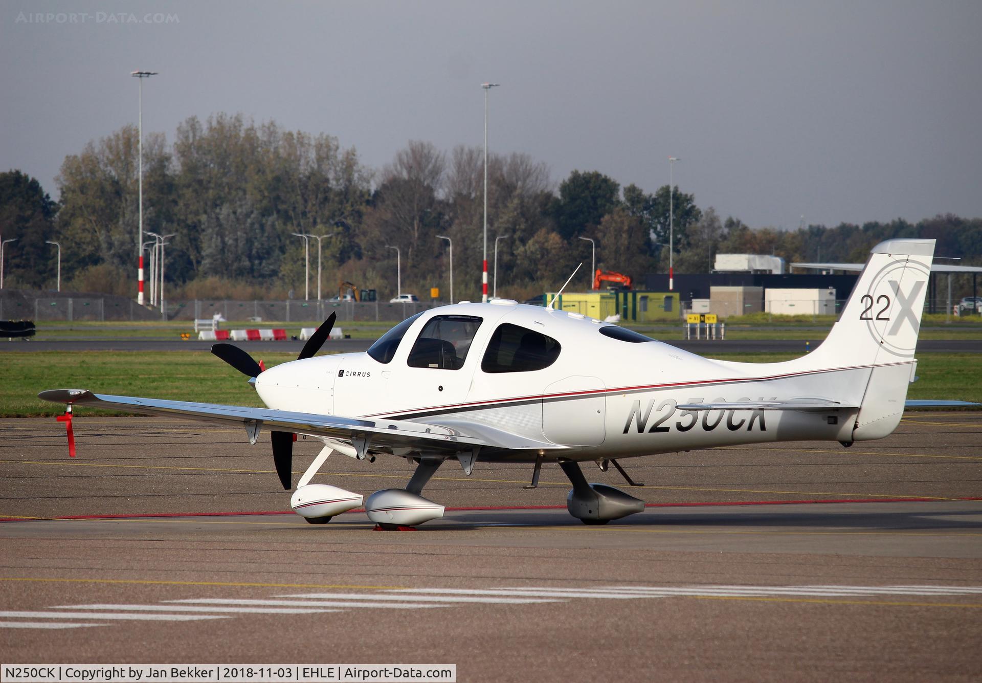 N250CK, 2009 Cirrus SR22X C/N 3421, Lelystad Airport