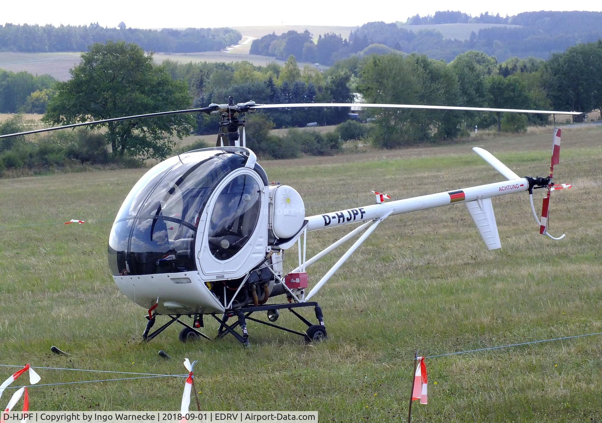 D-HJPF, Hughes 269C C/N 14-0272, Hughes 269C at the 2018 Flugplatzfest Wershofen