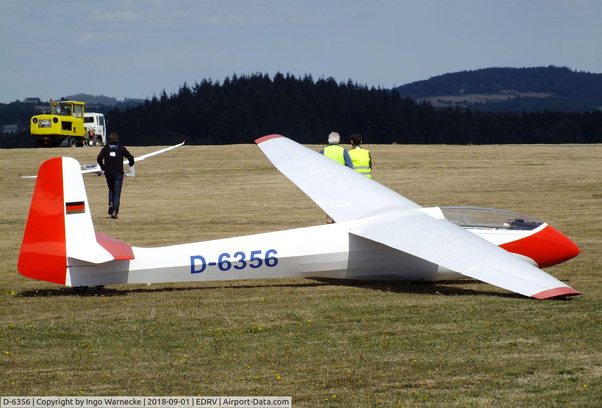 D-6356, 1964 Scheibe Zugvogel IIIB C/N Not found OO-ZPK, Scheibe Zugvogel III B at the 2018 Flugplatzfest Wershofen