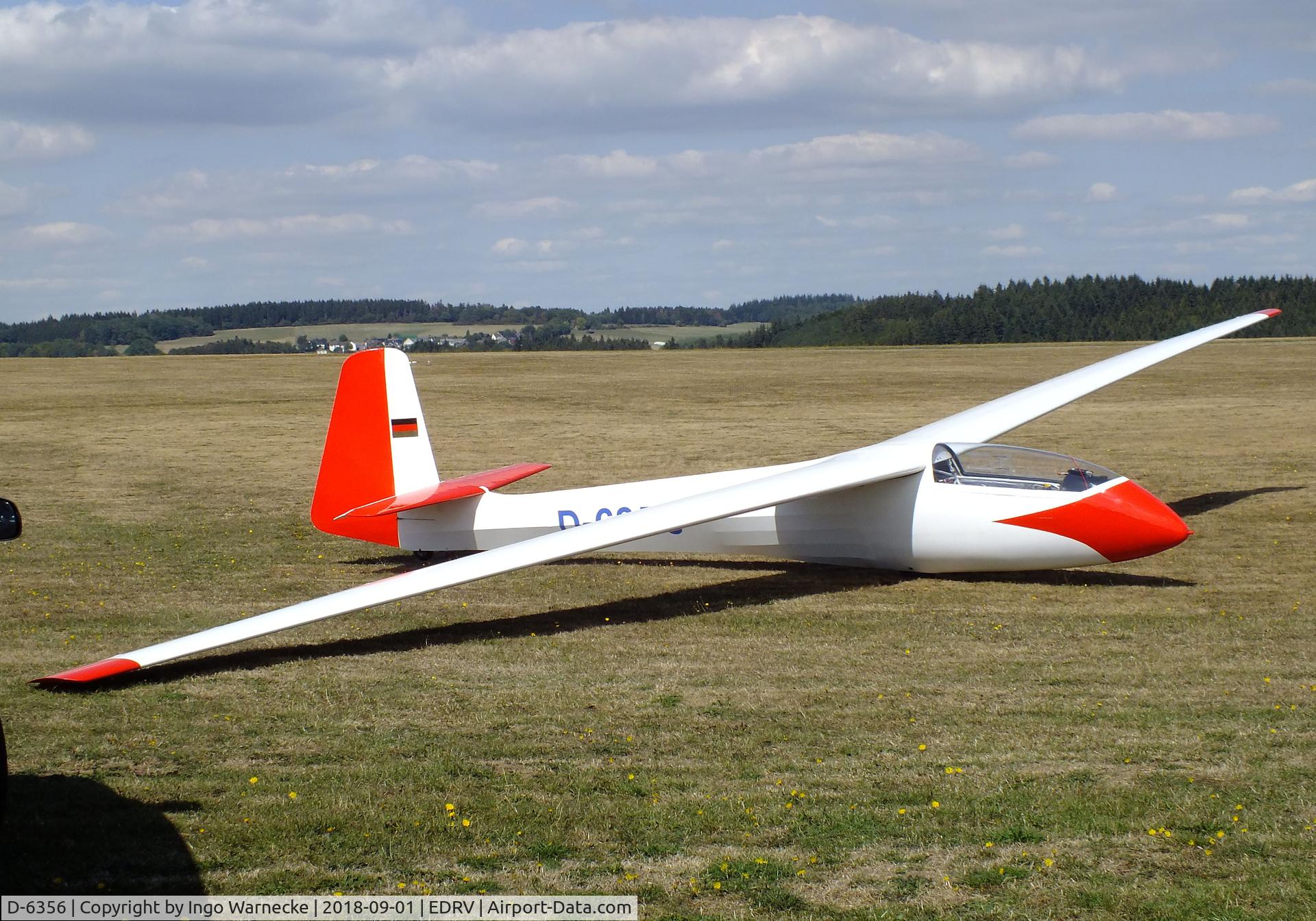 D-6356, 1964 Scheibe Zugvogel IIIB C/N Not found OO-ZPK, Scheibe Zugvogel III B at the 2018 Flugplatzfest Wershofen