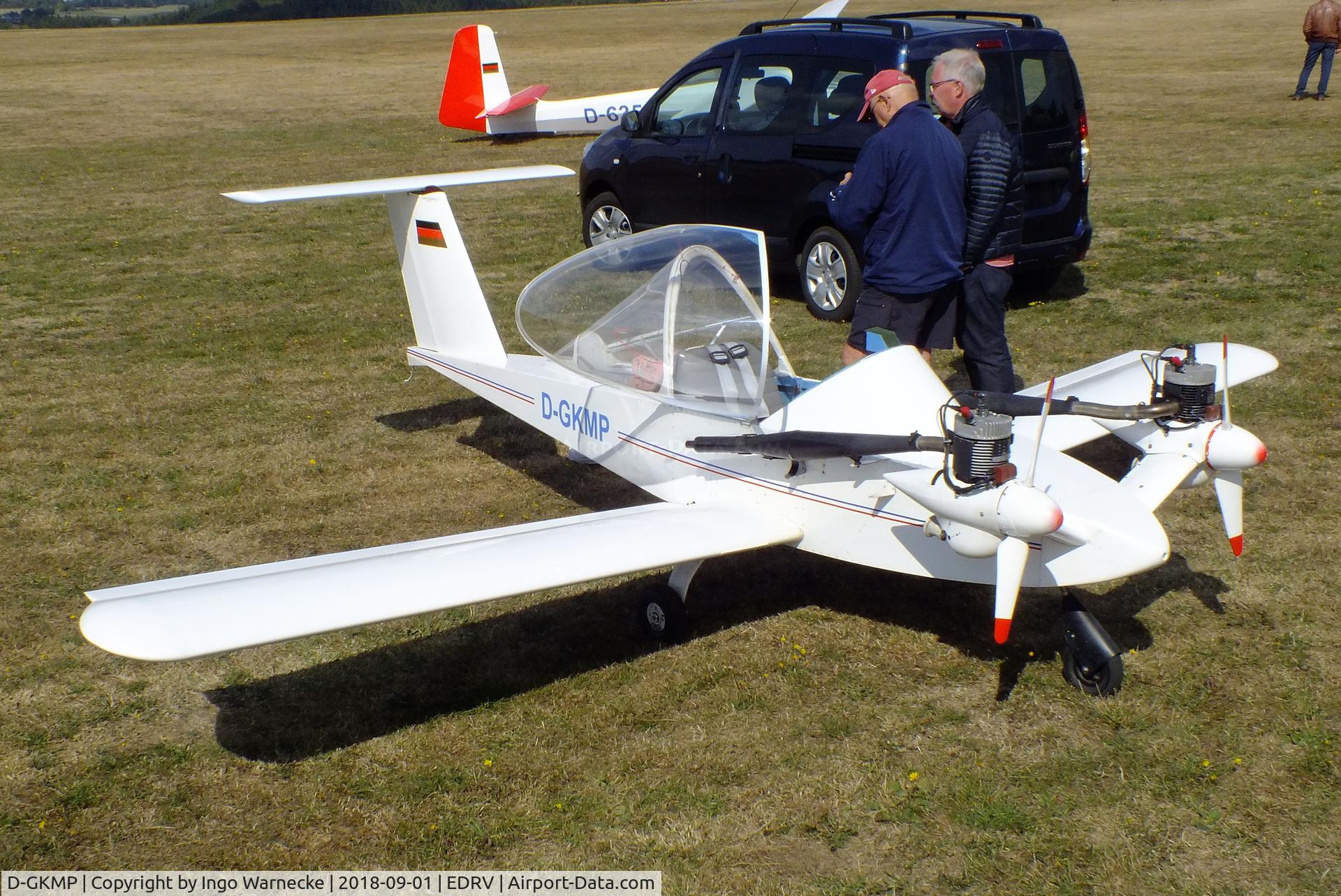 D-GKMP, Colomban MC-15 Cri-Cri (Cricket) C/N 1569, Colomban MC.15 CriCri at the 2018 Flugplatzfest Wershofen
