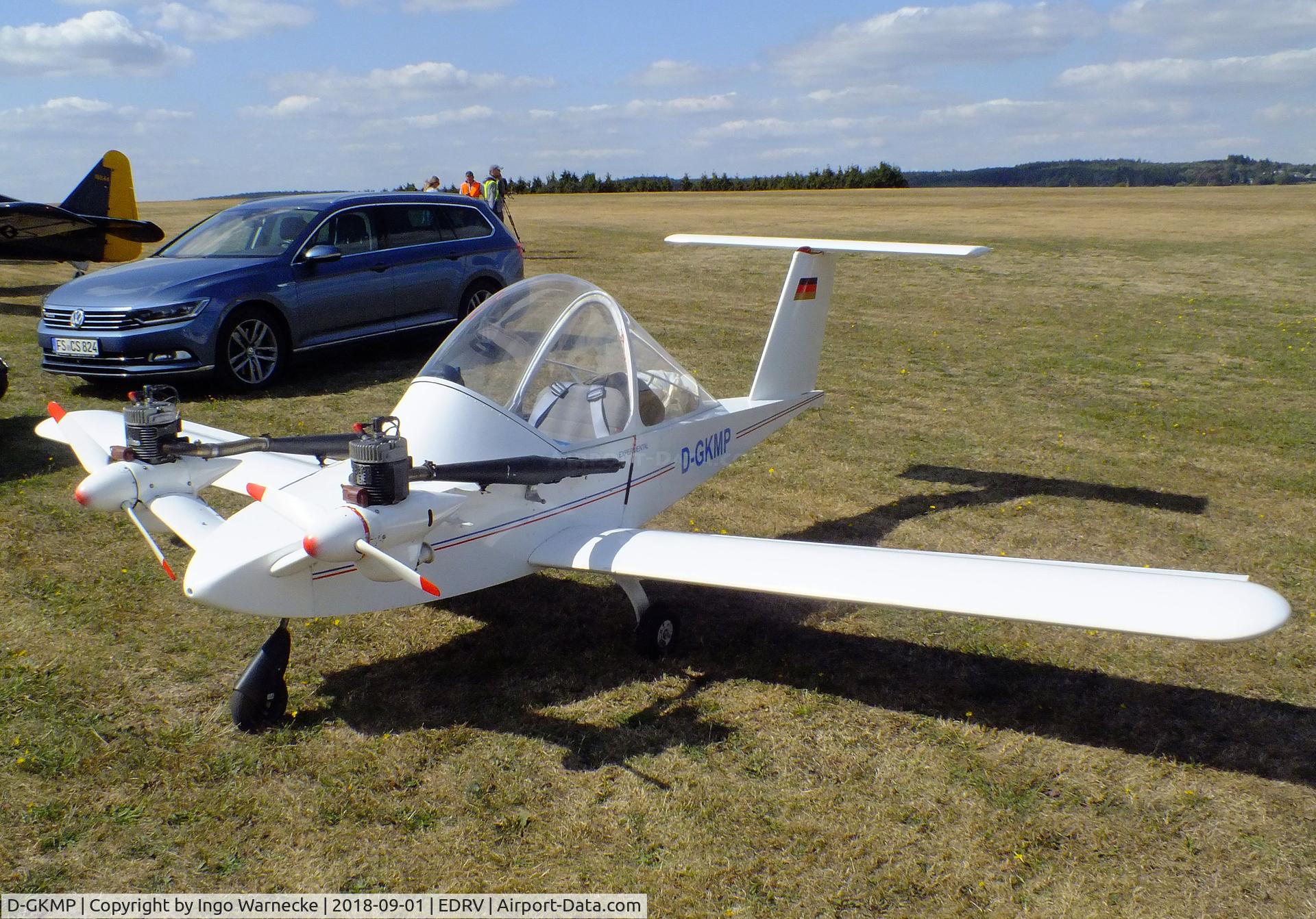 D-GKMP, Colomban MC-15 Cri-Cri (Cricket) C/N 1569, Colomban MC.15 CriCri at the 2018 Flugplatzfest Wershofen