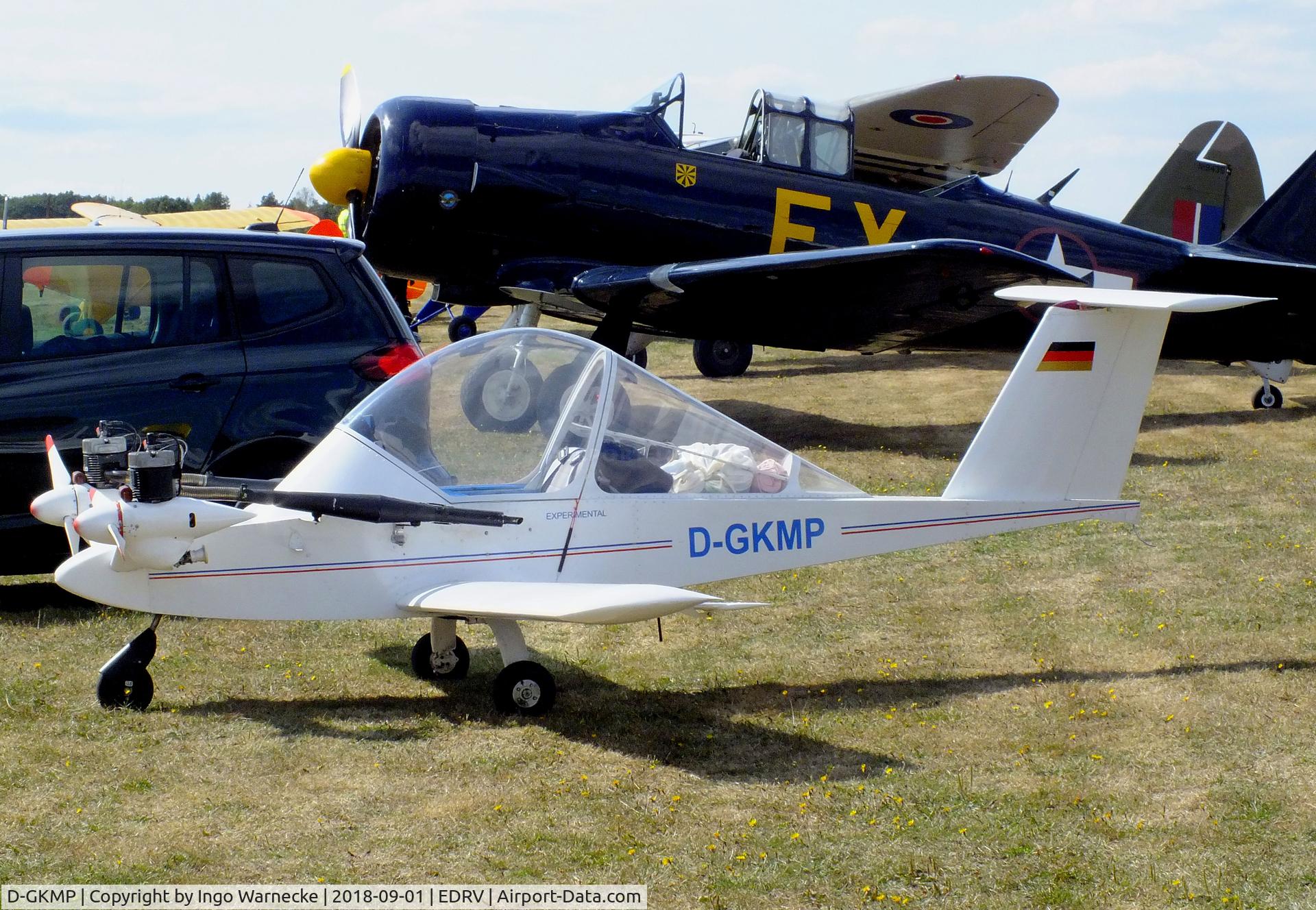 D-GKMP, Colomban MC-15 Cri-Cri (Cricket) C/N 1569, Colomban MC.15 CriCri at the 2018 Flugplatzfest Wershofen