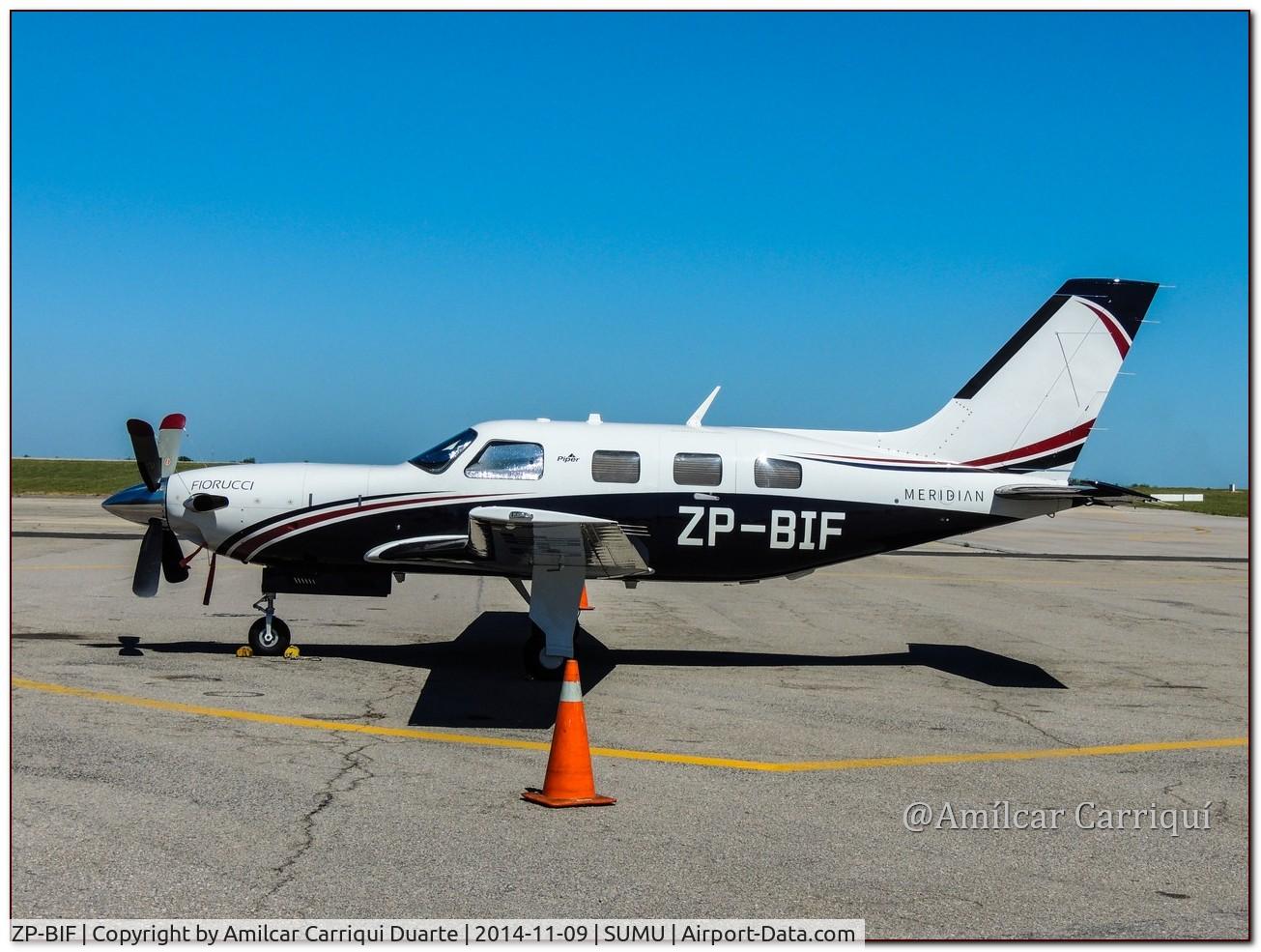 ZP-BIF, 2014 Piper PA-46-500TP Malibu Meridian C/N 4697552, Landed at SUMU