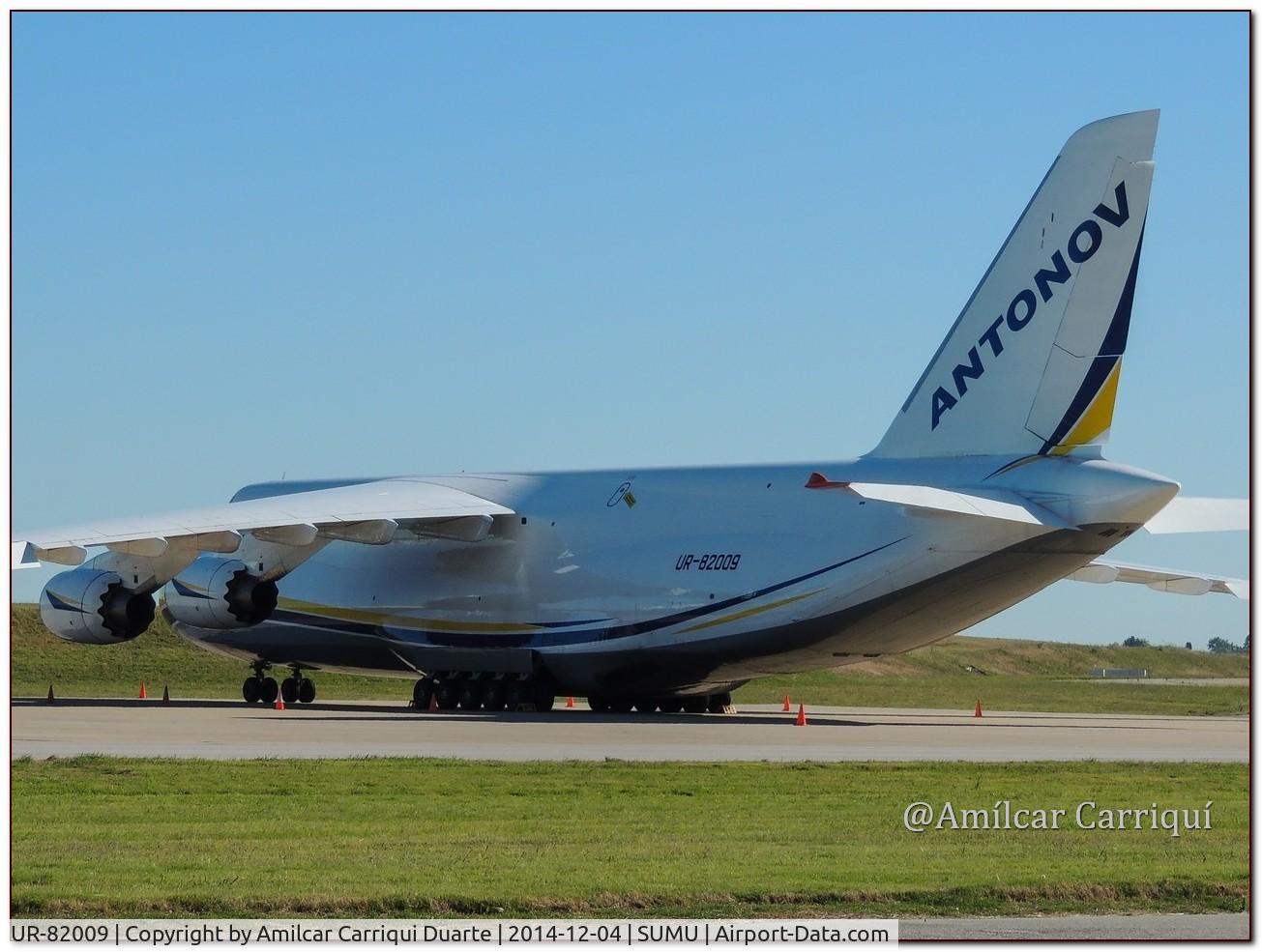 UR-82009, 1987 Antonov An-124-100M-150 Ruslan C/N 19530501007, Landed at SUMU