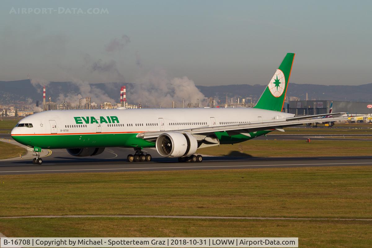 B-16708, 2007 Boeing 777-35E/ER C/N 33752, LOWW - 20181031