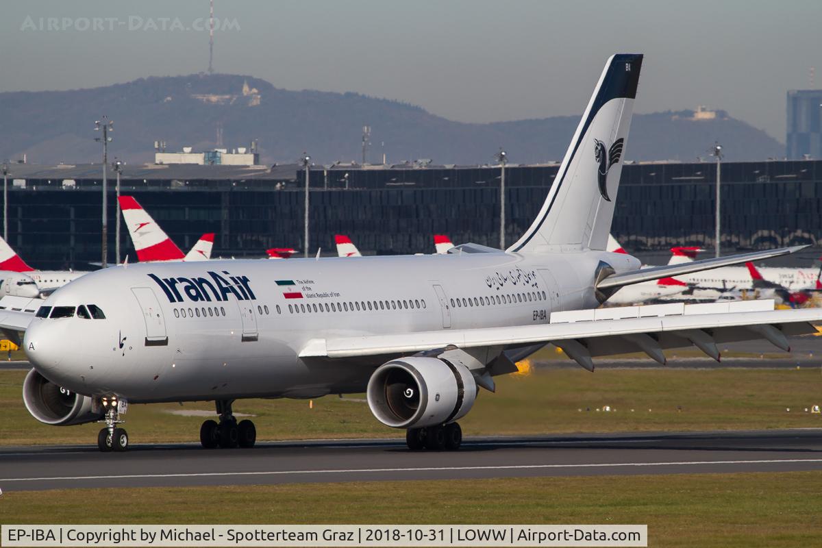 EP-IBA, 1993 Airbus A300B4-605R C/N 723, LOWW - 20181031