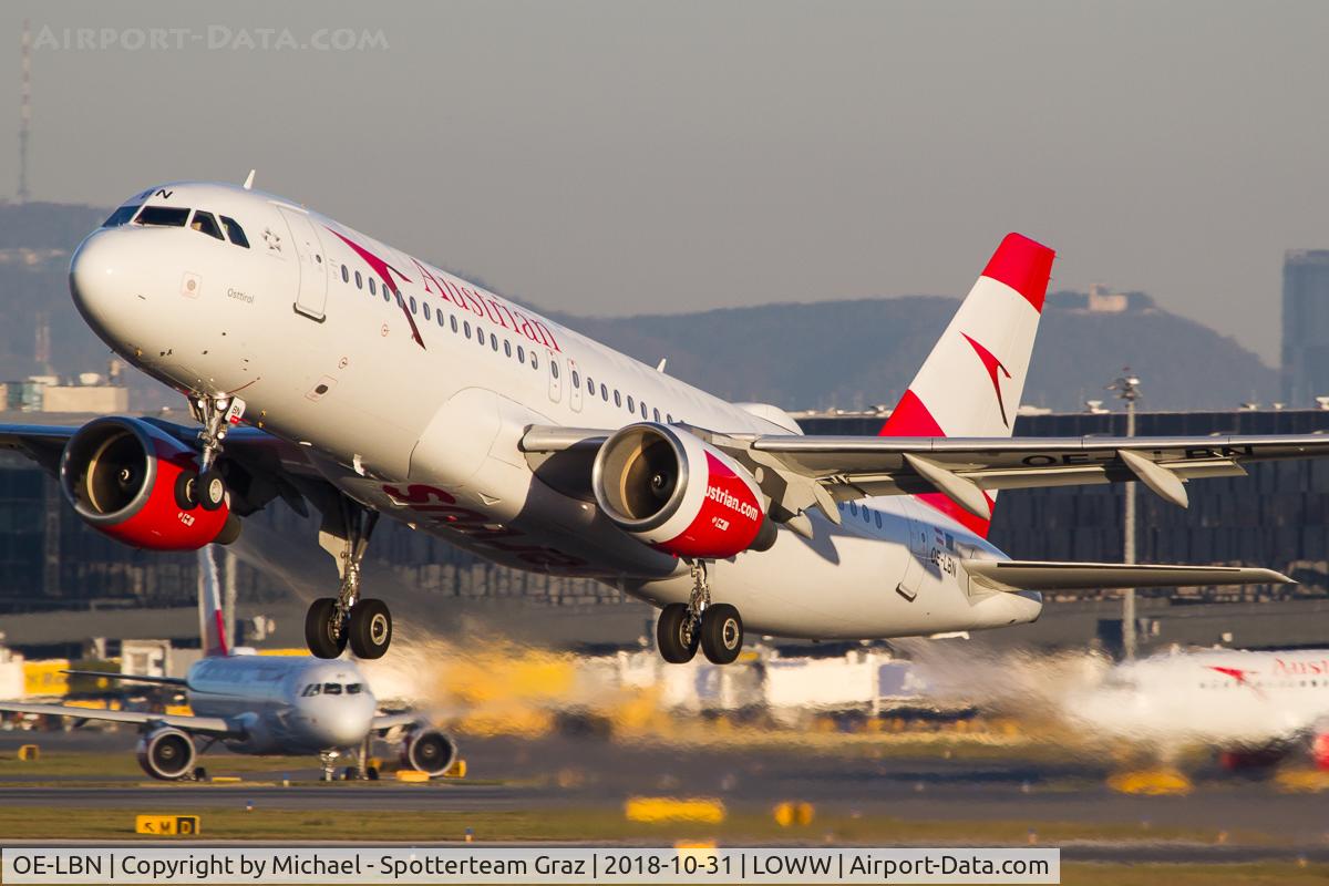 OE-LBN, 1997 Airbus A320-214 C/N 768, LOWW - 20181031