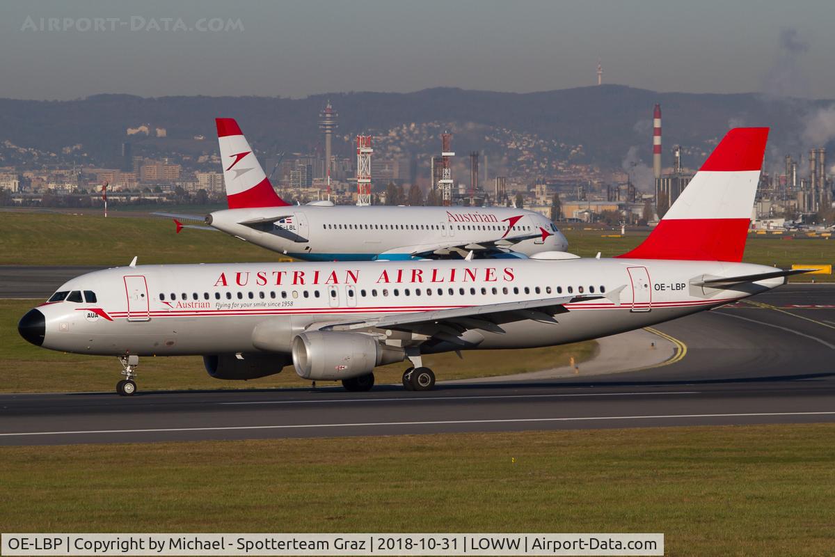 OE-LBP, 1998 Airbus A320-214 C/N 797, LOWW - 20181031