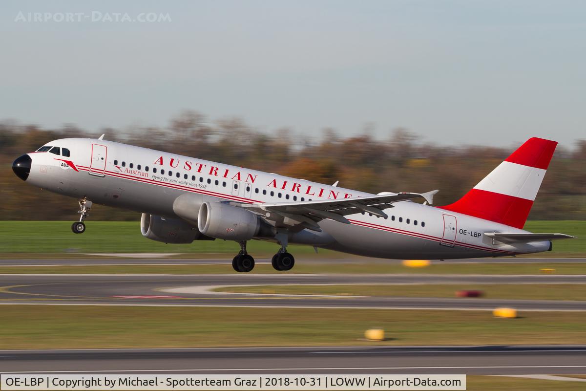 OE-LBP, 1998 Airbus A320-214 C/N 797, LOWW - 20181031