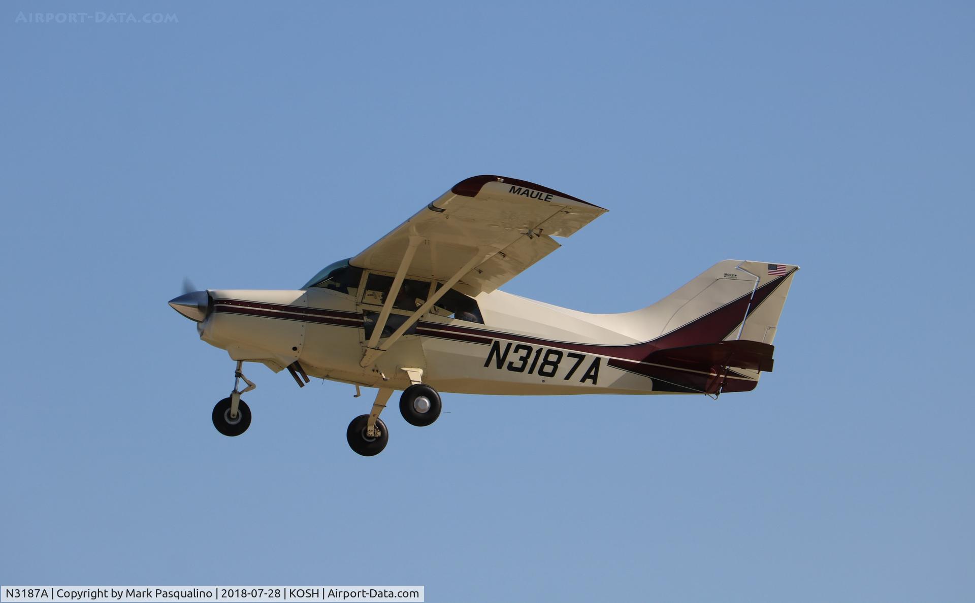 N3187A, Maule MXT-7-180A Star Rocket C/N 21011C, Maule MXT-7-180A