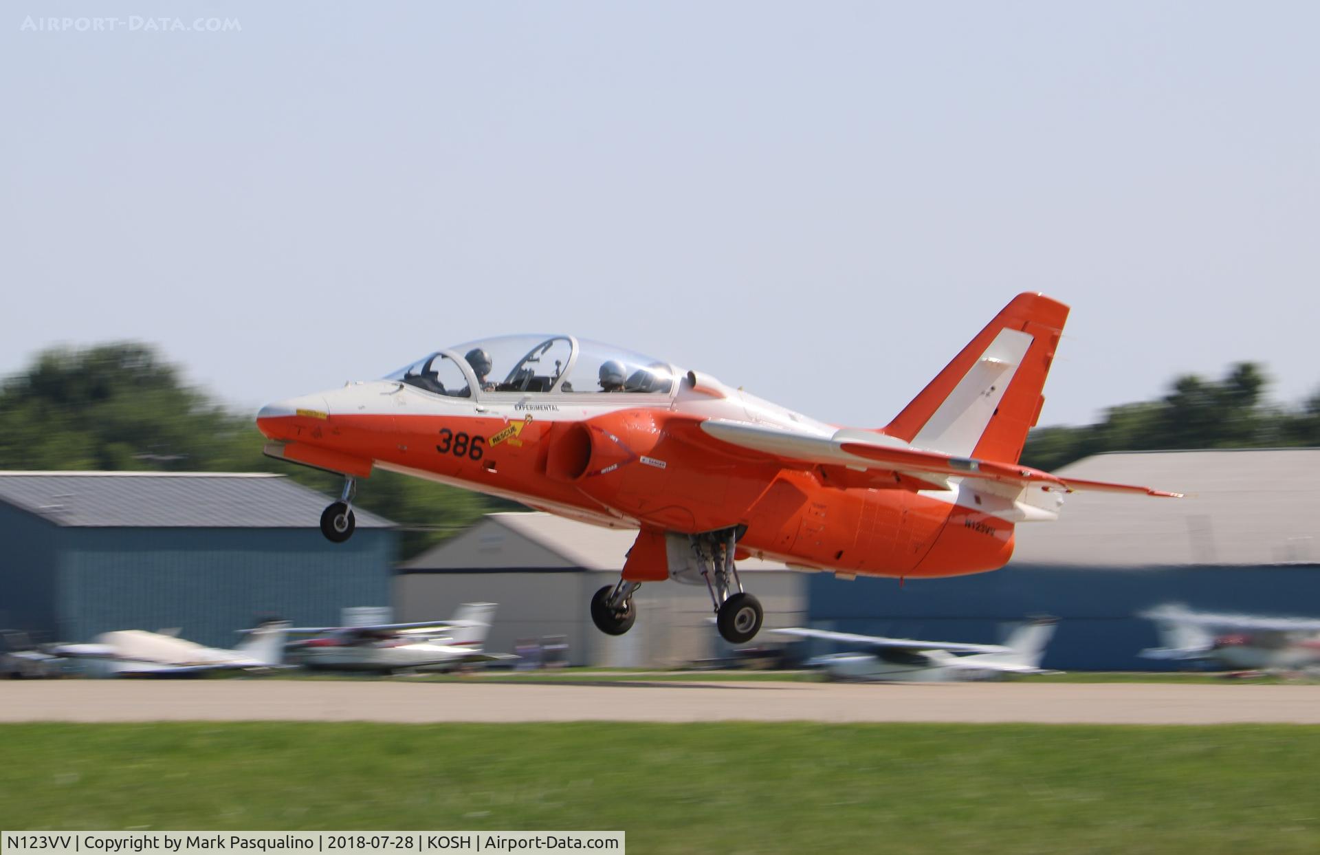 N123VV, SIAI-Marchetti S-211 C/N 010/02-007, SIAI-Marchetti S-211