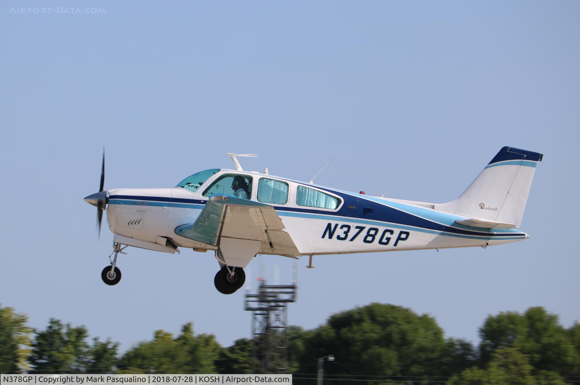 N378GP, 1975 Beech F33A Bonanza C/N CE-602, Beech F33A