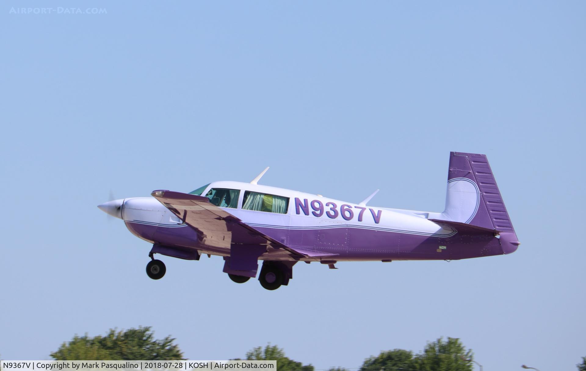 N9367V, 1980 Mooney M20J 201 C/N 24-1066, Mooney M20J
