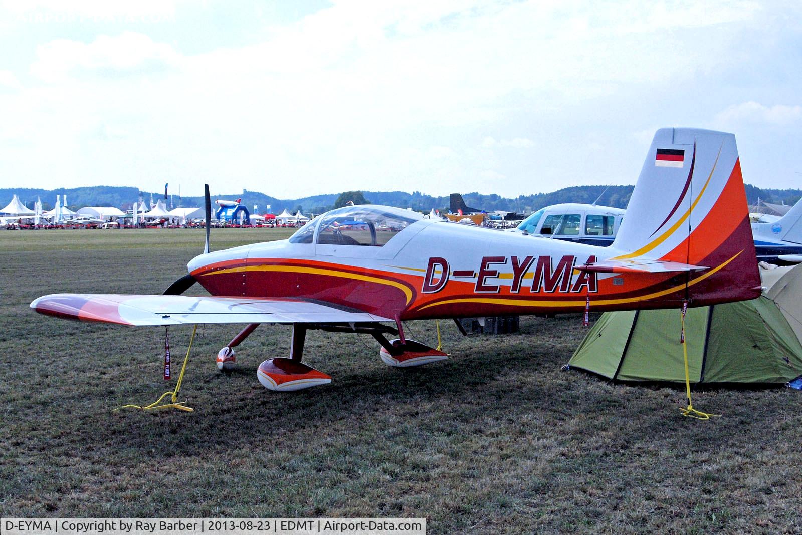 D-EYMA, 2011 Vans RV-7A C/N 2847, D-EYMA   Van's RV-7A [2847] Tannheim~D 23/08/2013