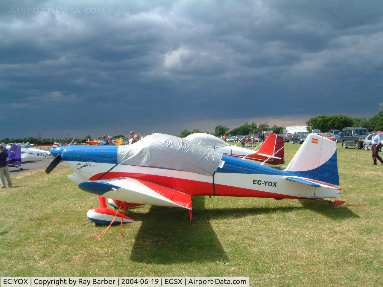 EC-YOX, 1996 Vans RV-6 C/N 95056-916, EC-YOX   Van's RV-6 [95056-916] North Weald~G 19/06/2004