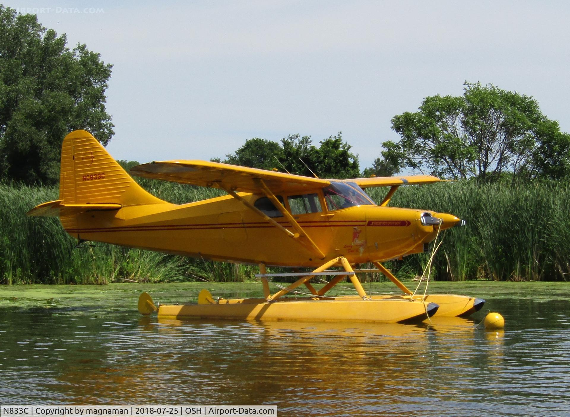 N833C, 1947 Universal Stinson 108-3 C/N 108-3833, nice and bright