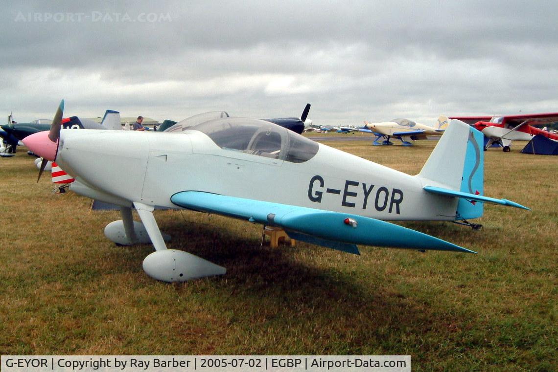 G-EYOR, 2001 Vans RV-6 C/N PFA 181A-13259, G-EYOR  Van's RV-6 [PFA 181A-13259] Kemble~G 02/07/2005