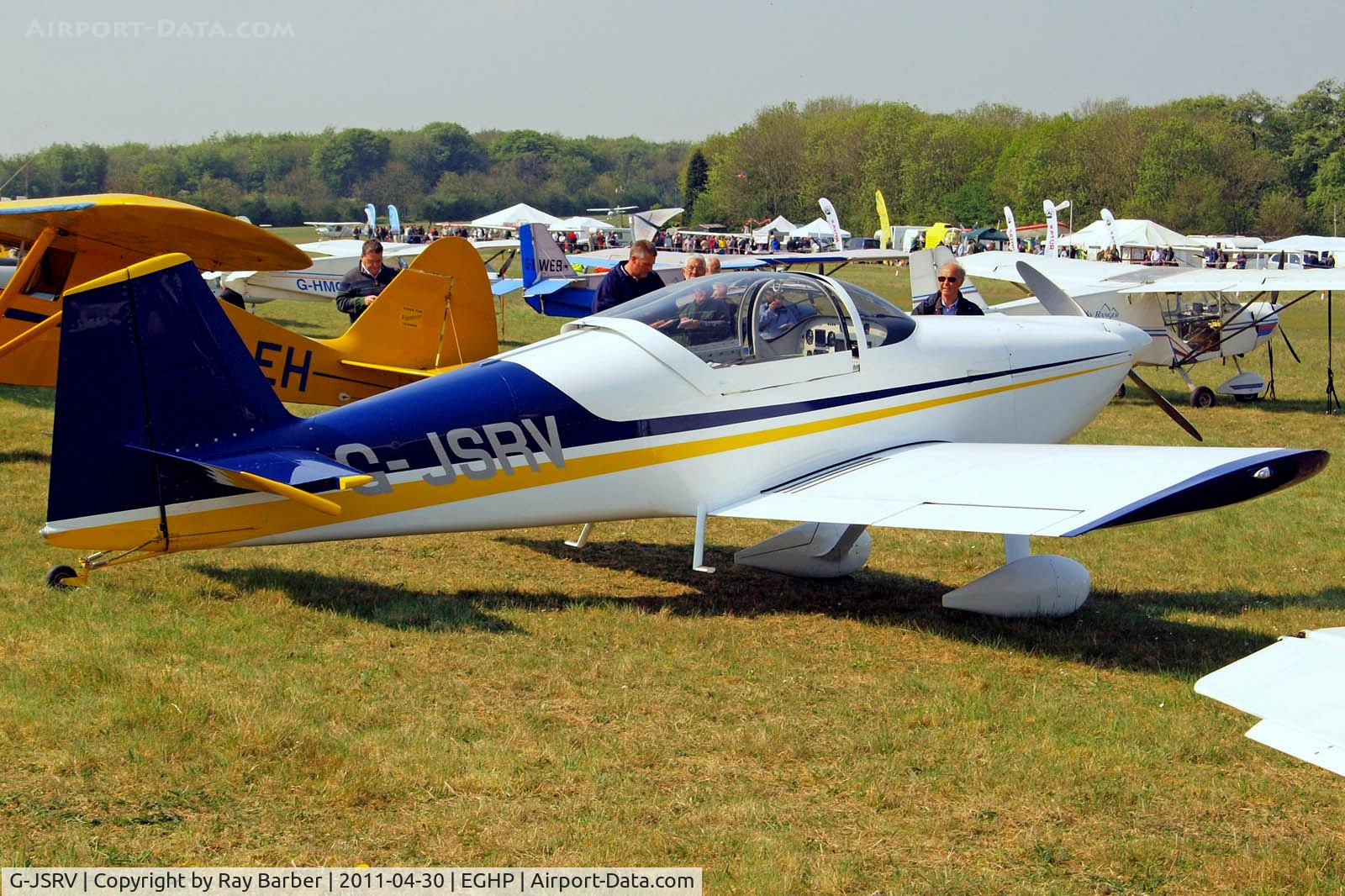 G-JSRV, 2006 Vans RV-6 C/N PFA 181A-14407, G-JSRV   Van's RV-6 [PFA 181A-14407] Popham~G 30/04/2011
