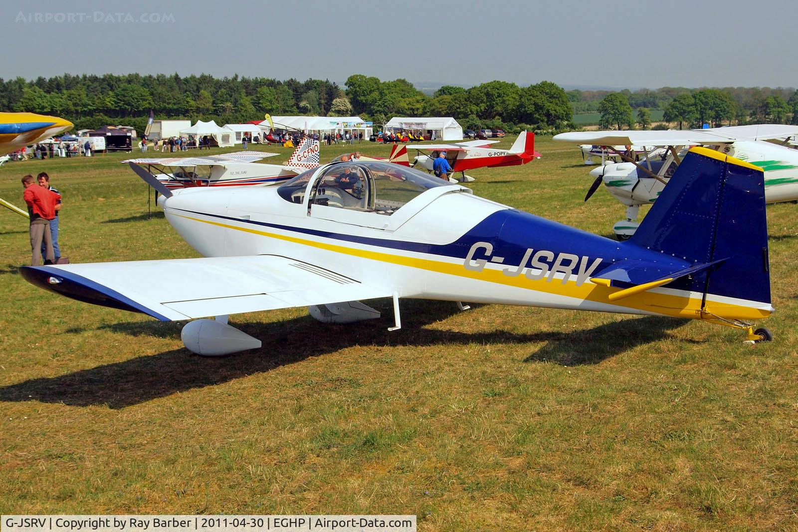 G-JSRV, 2006 Vans RV-6 C/N PFA 181A-14407, G-JSRV   Van's RV-6 [PFA 181A-14407] Popham~G 30/04/2011