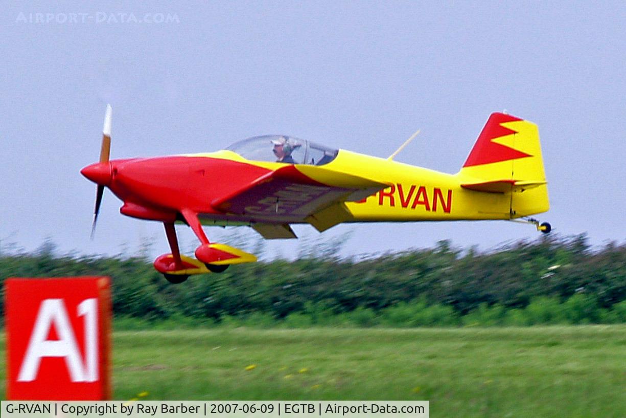 G-RVAN, 1998 Vans RV-6 C/N PFA 181-12657, G-RVAN  Van's RV-6 [PFA 181-12657] Booker~G 09/06/2007