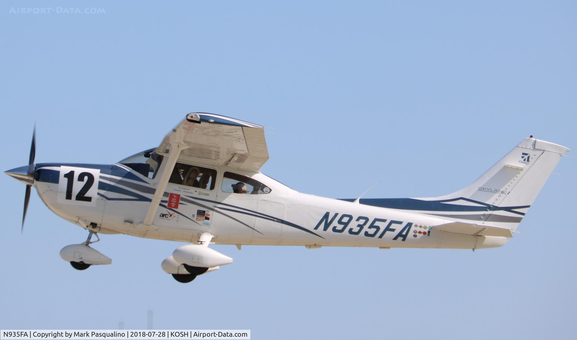 N935FA, 2007 Cessna 182T Skylane C/N 18281935, Cessna 182T