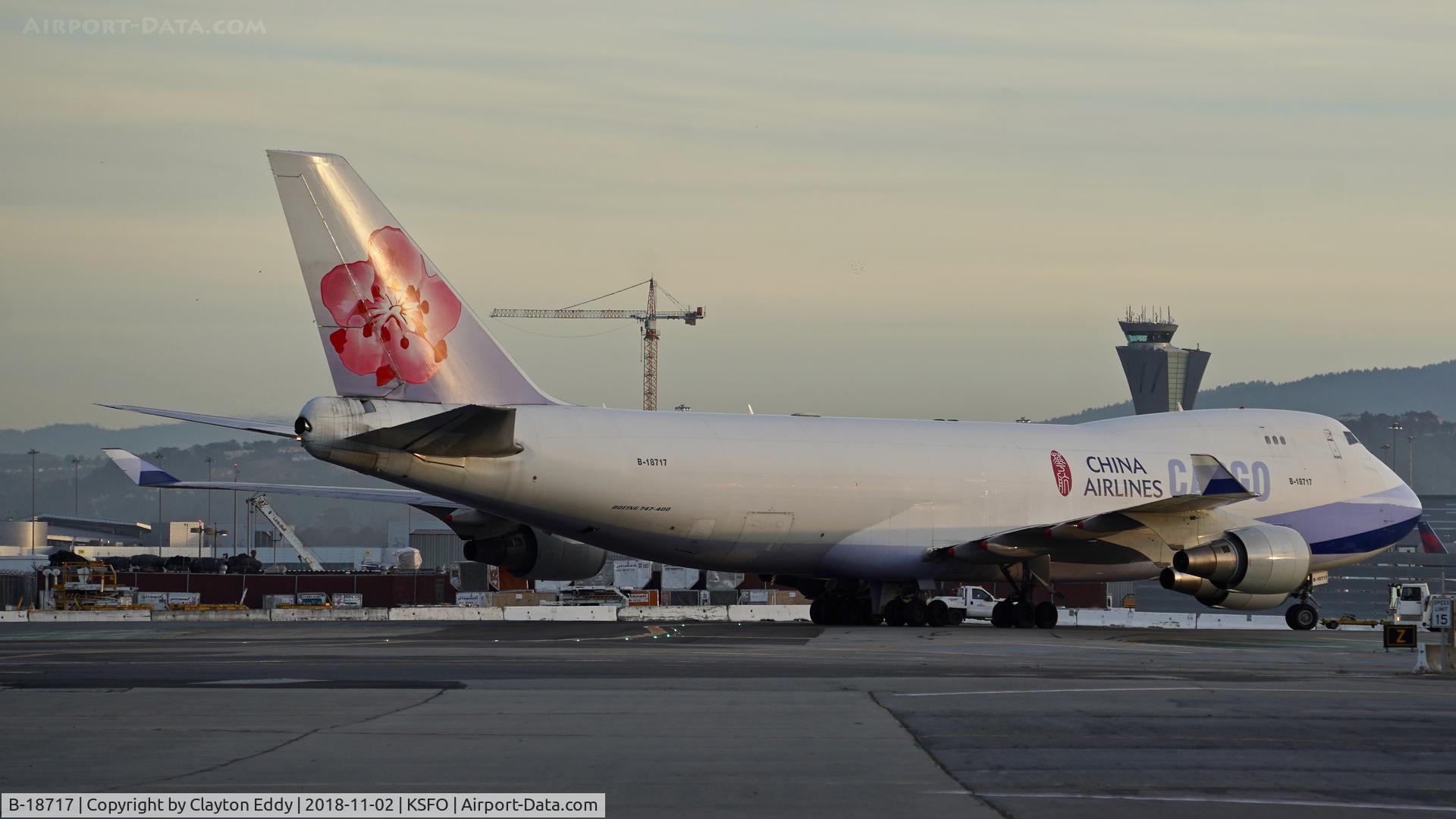 B-18717, 2004 Boeing 747-409F/SCD C/N 30769, SFO 2018.