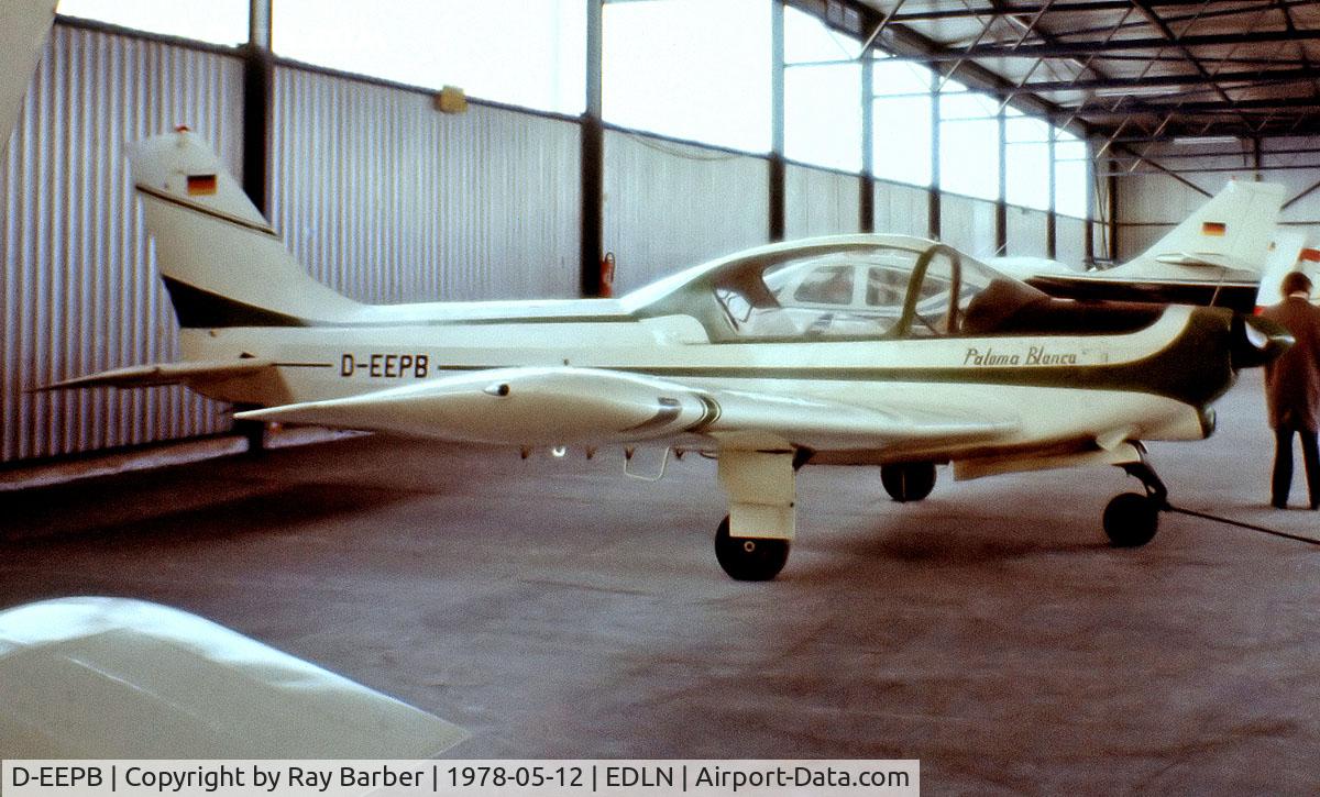 D-EEPB, 1964 Wassmer WA-40A Super IV C/N 78, D-EEPB   Wassmer WA.40A Super IV [78] Monchengladbach~D 12/05/1978