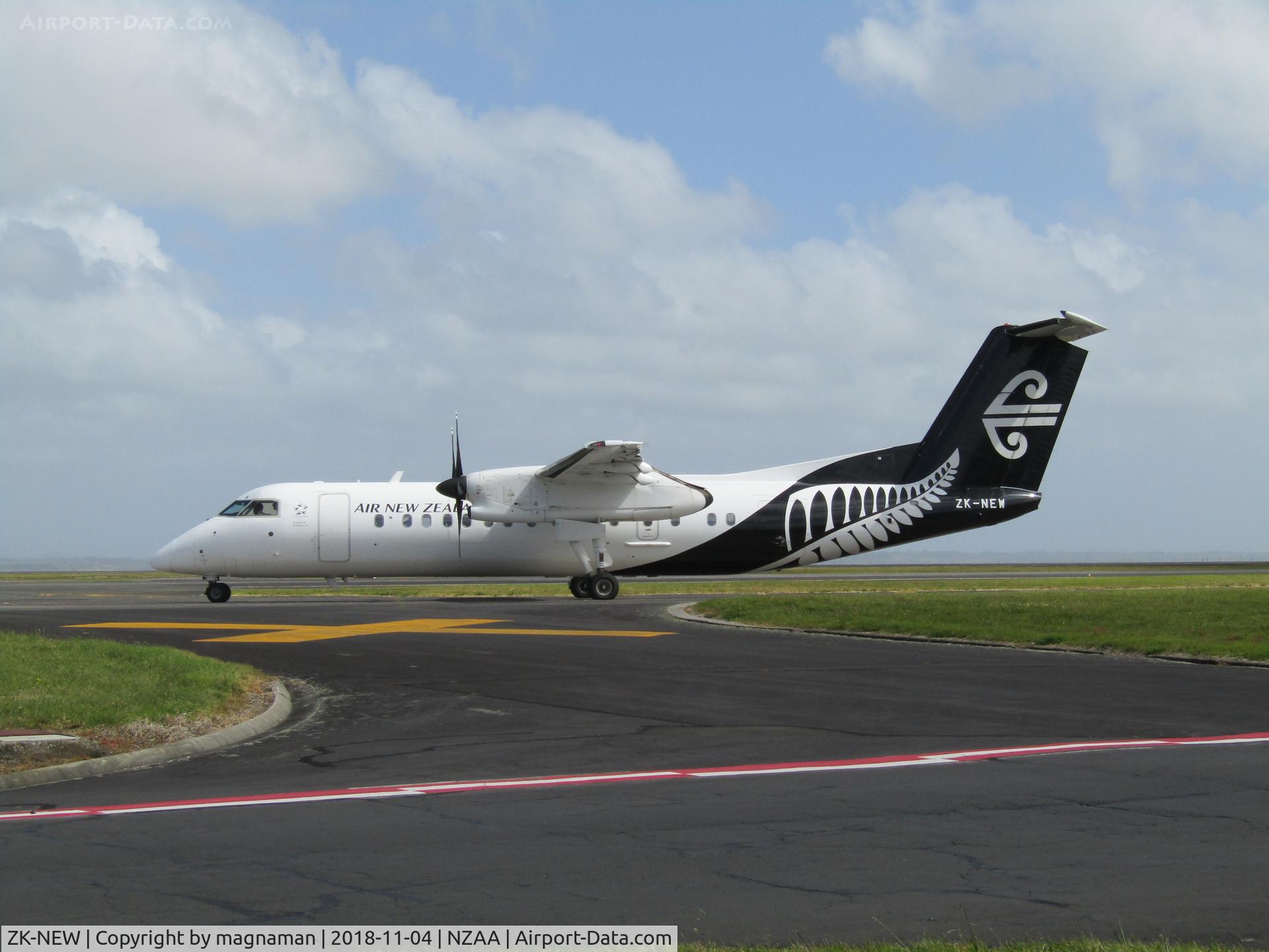ZK-NEW, 2007 De Havilland Canada DHC-8-311Q Dash 8 C/N 648, now 10yrs old so not new