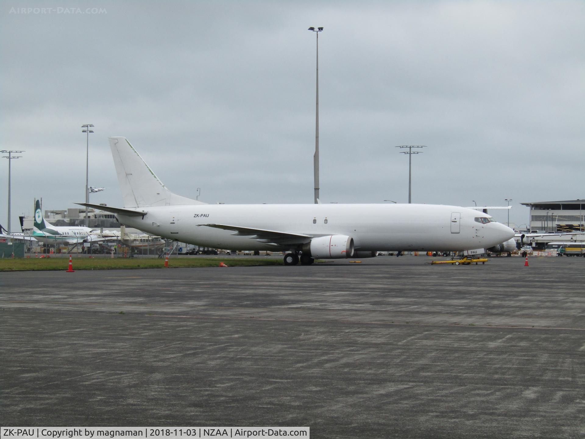 ZK-PAU, 1991 Boeing 737-4Q8/F C/N 25371, latest addition to fleet