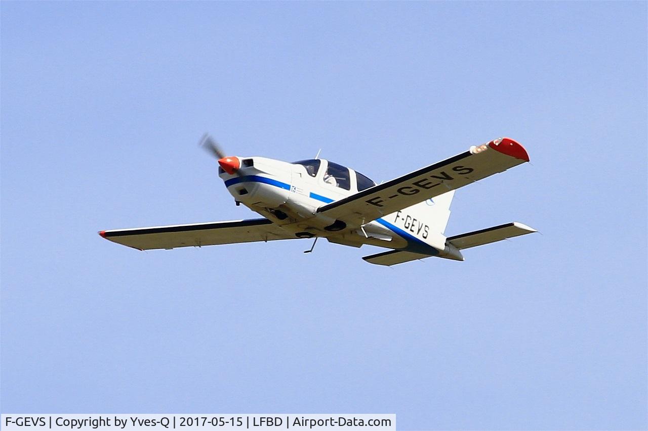 F-GEVS, Socata TB-20 C/N 798, Socata TB-20, Take off rwy 23, Bordeaux-Mérignac (LFBD-BOD) Open day 2017