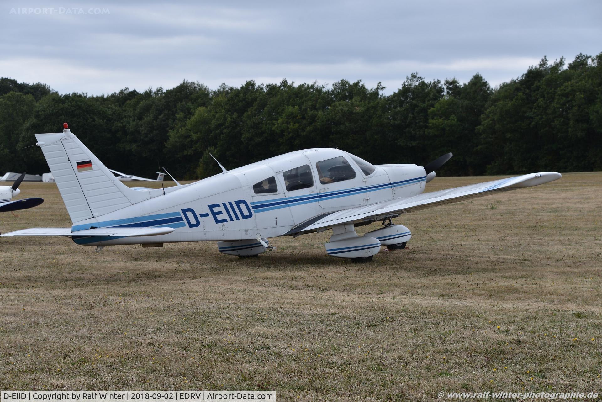 D-EIID, 1980 Piper PA-28-181 Archer II C/N 28-8090361, Piper PA-28-181 Archer 2 - Private - 28-8090361 - D-EIID - 02.09.2018 - EDRV