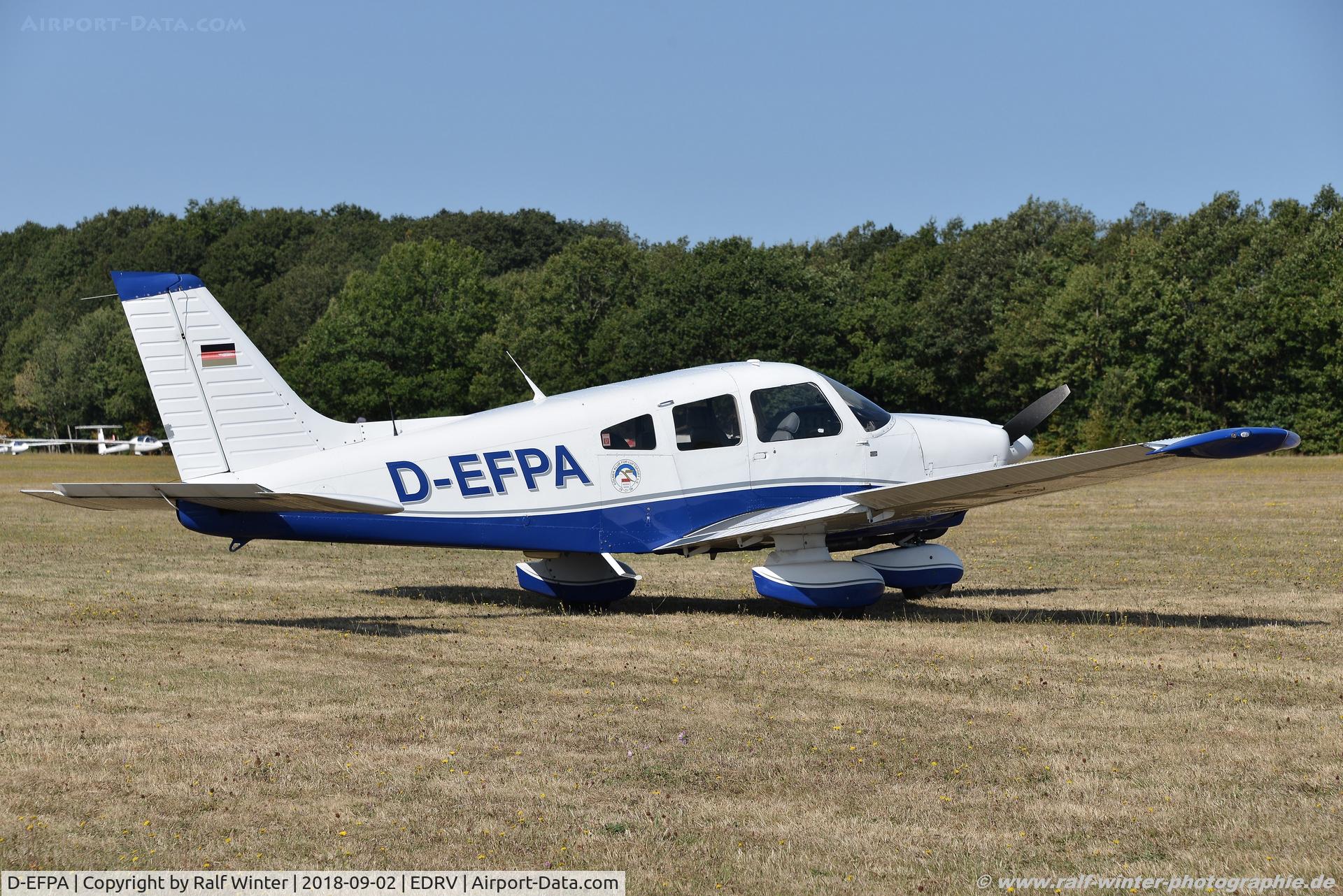 D-EFPA, 1978 Piper PA-28-181 C/N 28-90077, Piper PA-28-181 Archer II - Kölner Klub für Luftsport - 2890077 - D-EFPA - 02.09.2018 - EDRV