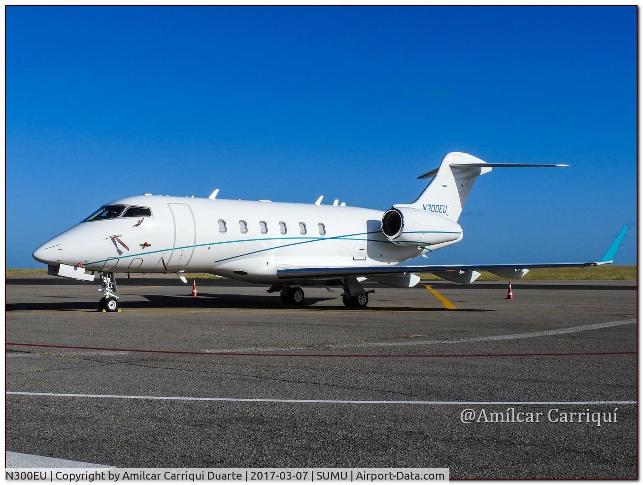 N300EU, 2012 Bombardier Challenger 300 (BD-100-1A10) C/N 20373, Landed at SUMU