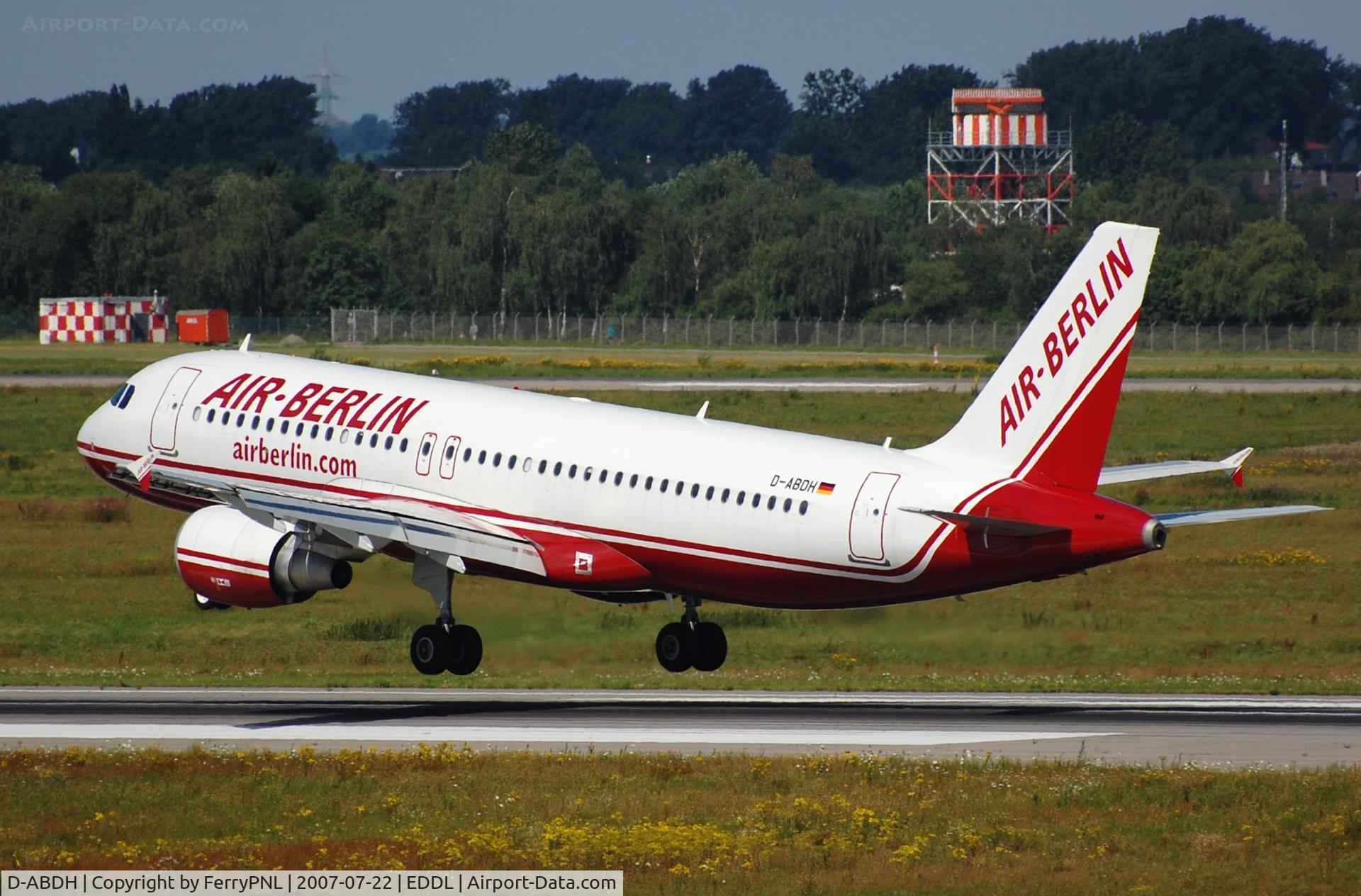 D-ABDH, 2006 Airbus A320-214 C/N 2846, Arrival of Air Berlin A320