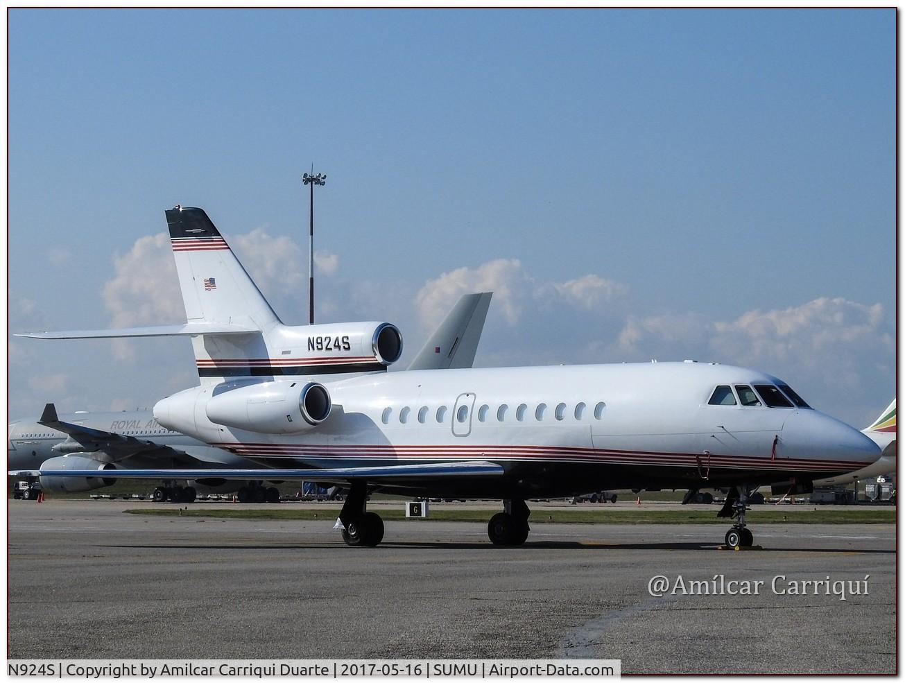 N924S, 1995 Dassault Falcon 900 C/N 149, Landed at SUMU