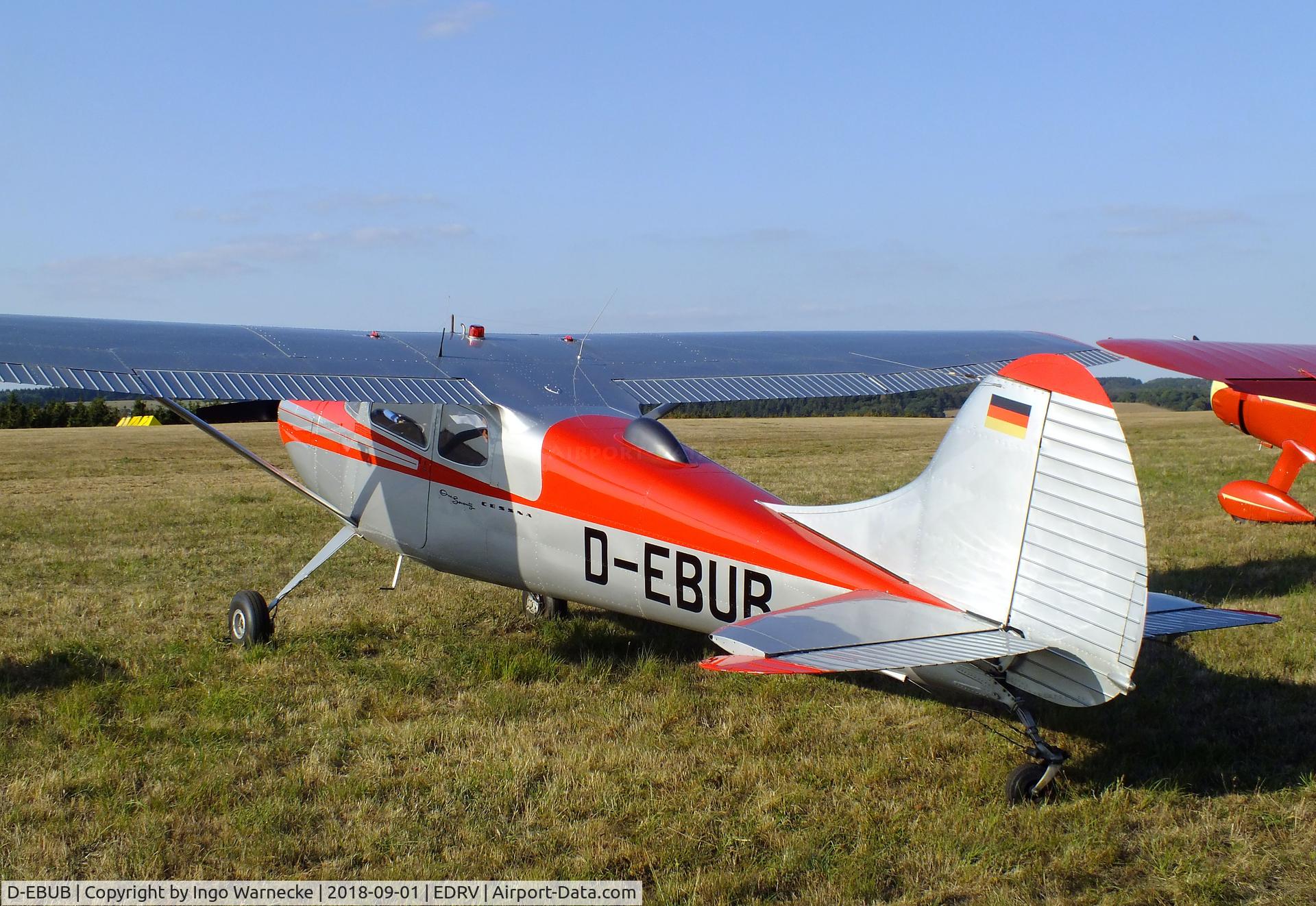 D-EBUB, Cessna 170B C/N 26934, Cessna 170B at the 2018 Flugplatzfest Wershofen